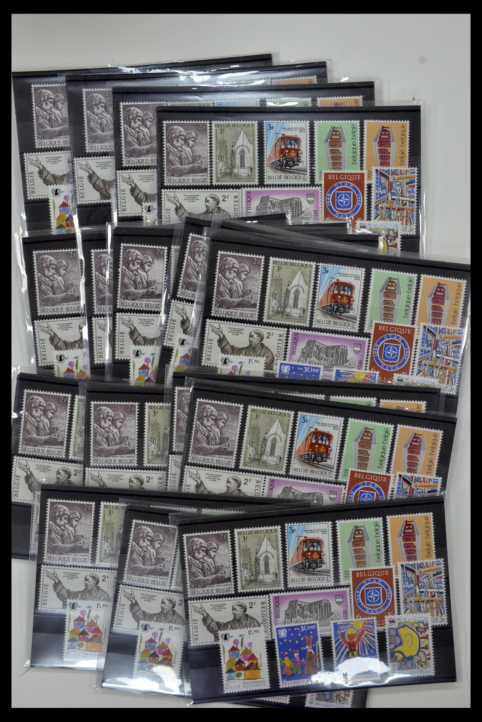 34939 012 - Stamp Collection 34939 Belgium 1960-1969.
