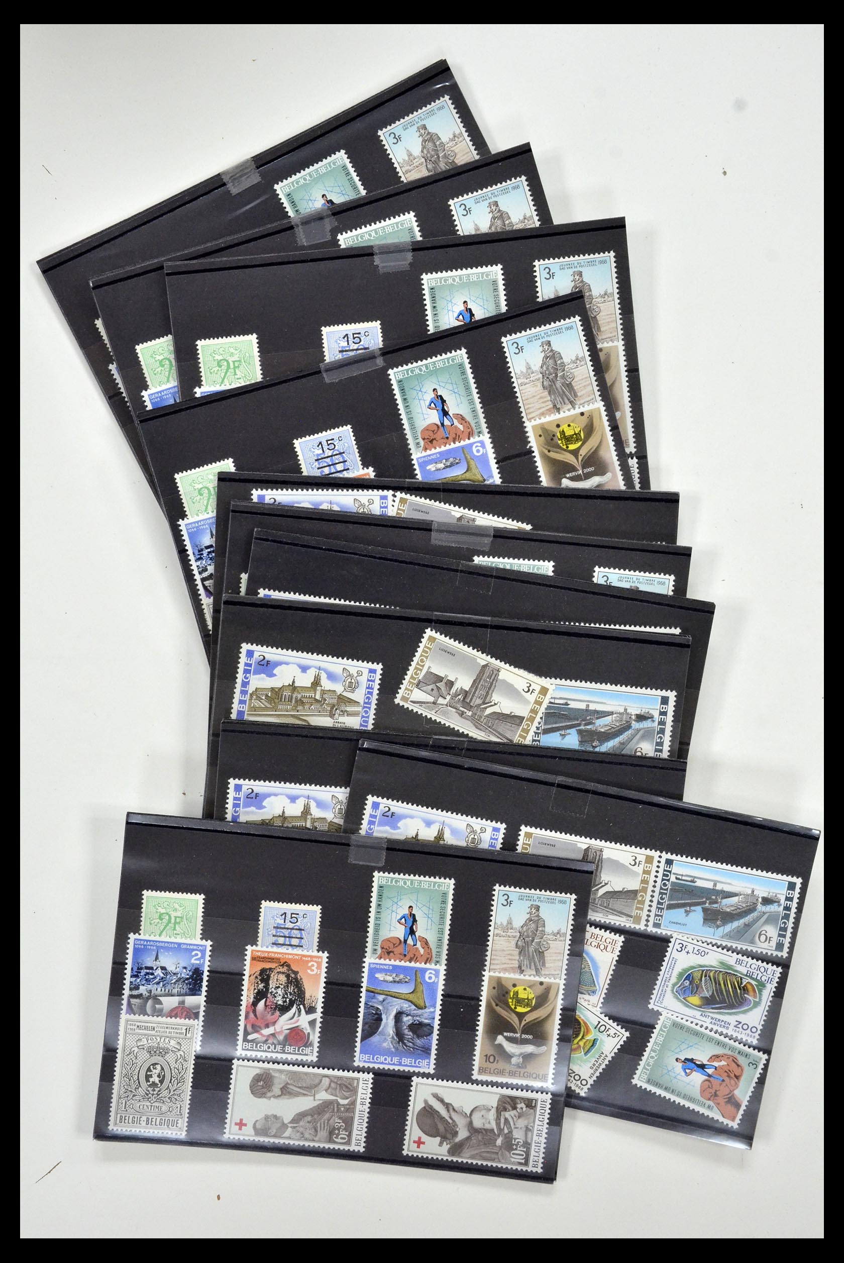 34939 015 - Postzegelverzameling 34939 België 1960-1969.