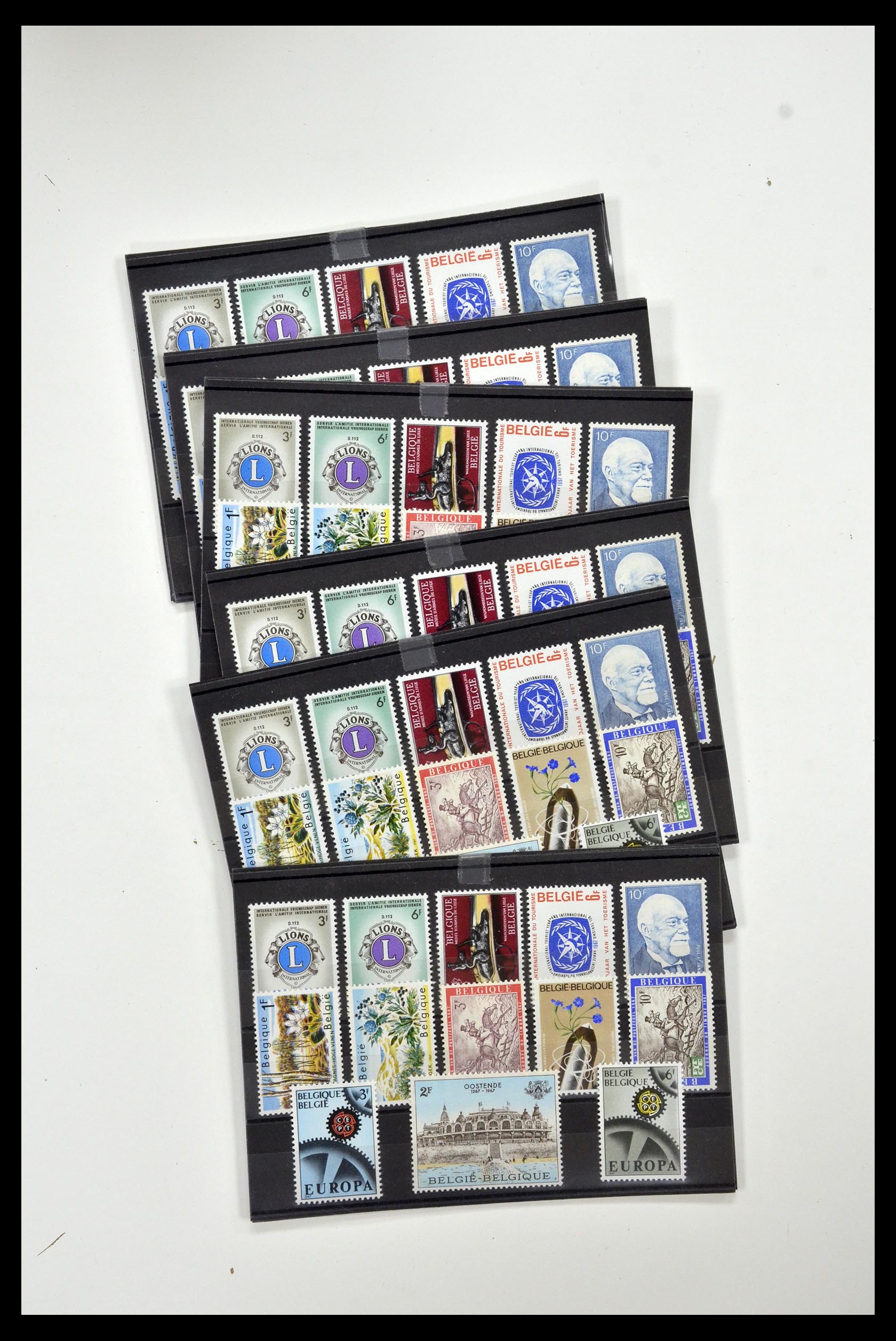 34939 017 - Postzegelverzameling 34939 België 1960-1969.