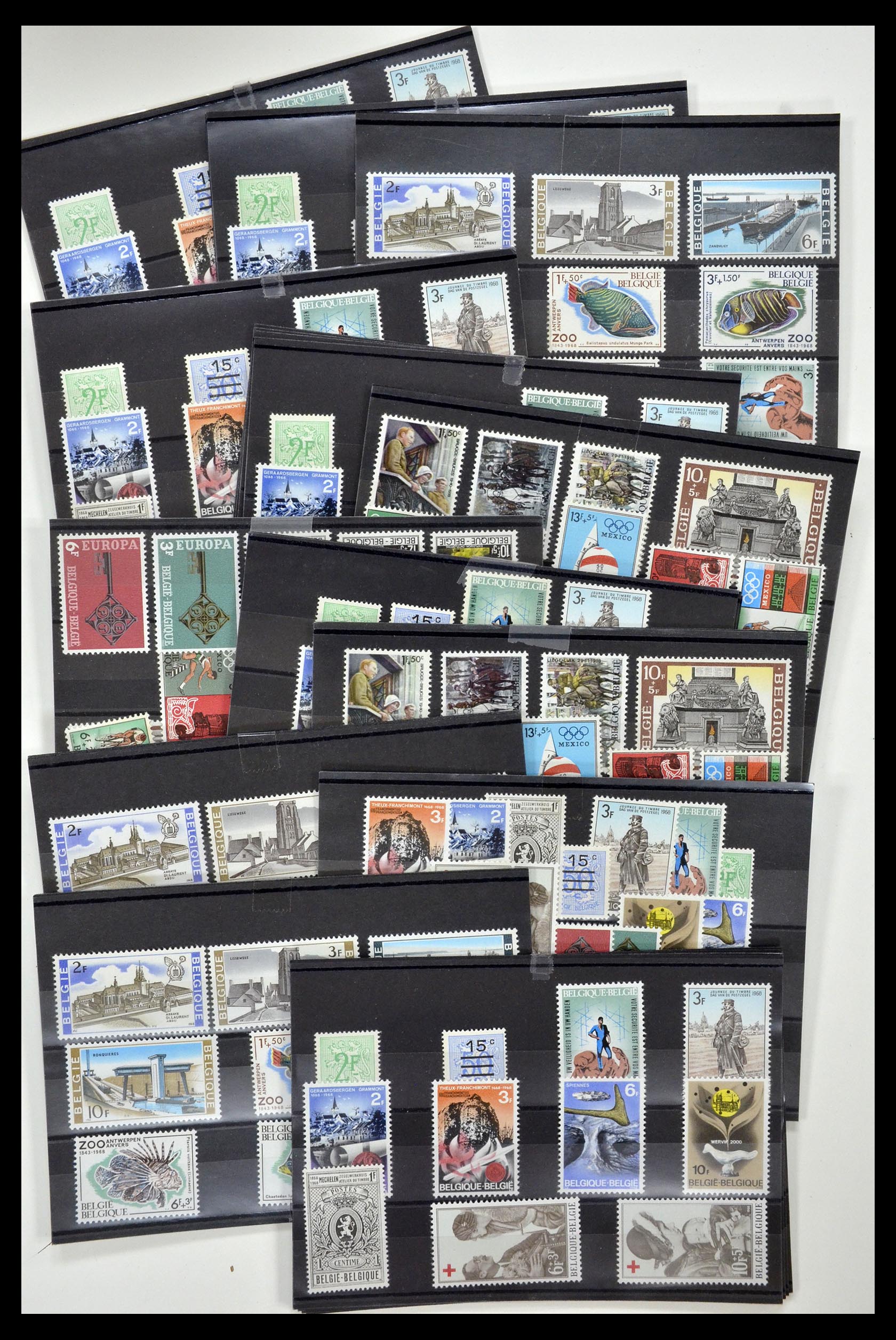 34939 020 - Postzegelverzameling 34939 België 1960-1969.