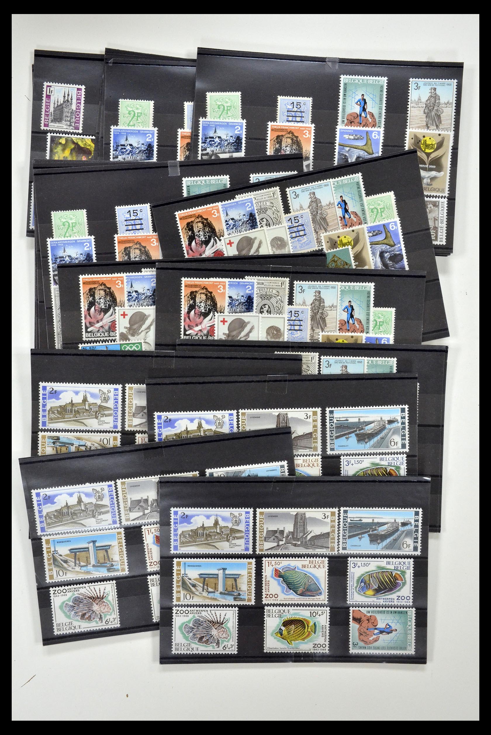 34939 021 - Postzegelverzameling 34939 België 1960-1969.