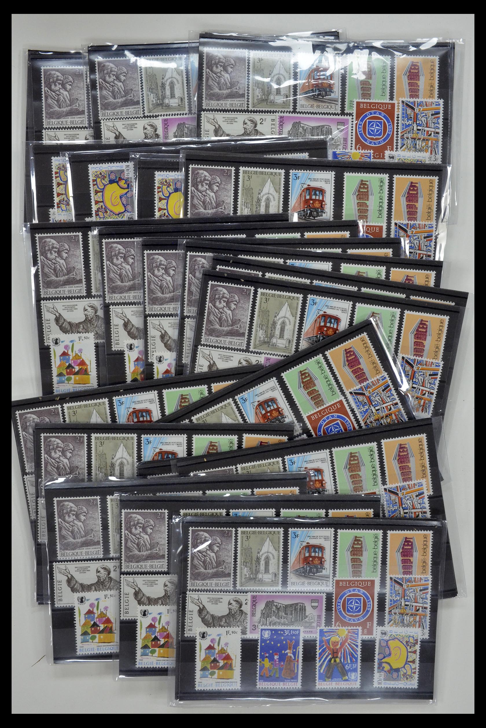 34939 033 - Postzegelverzameling 34939 België 1960-1969.
