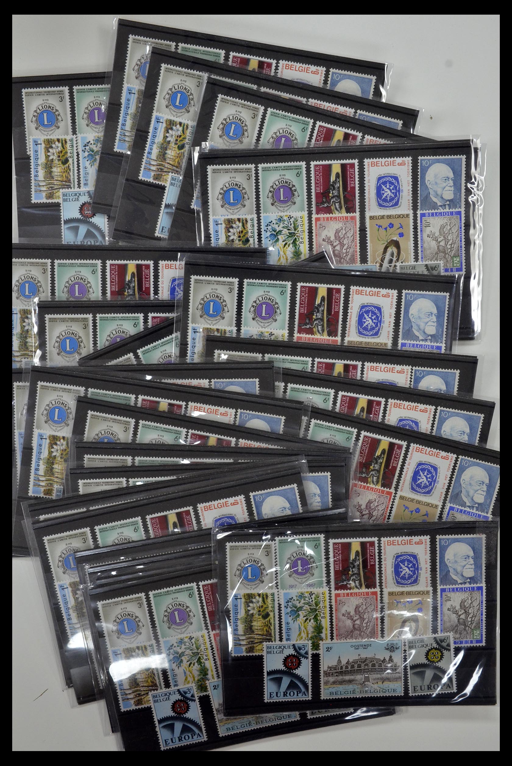 34939 034 - Postzegelverzameling 34939 België 1960-1969.