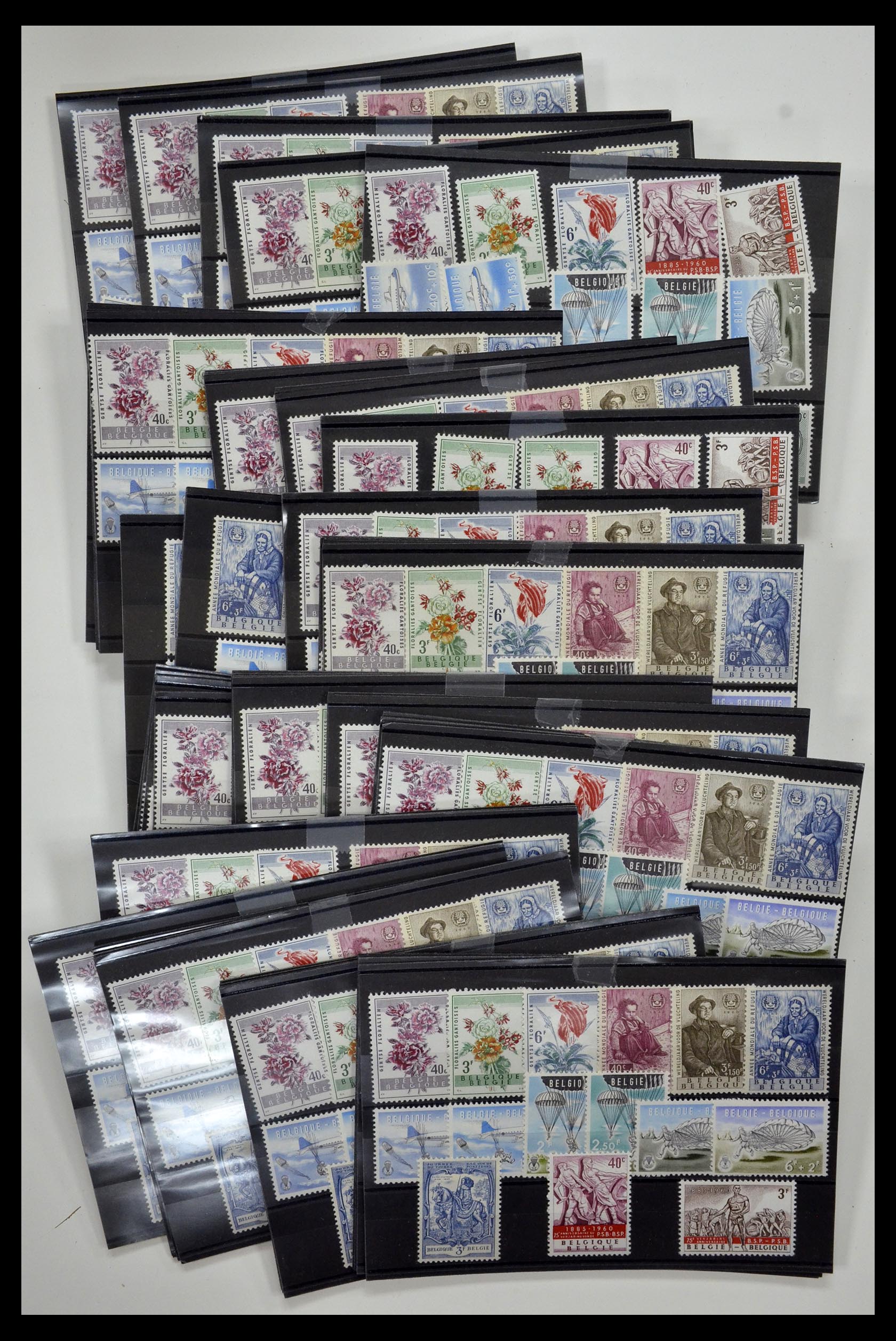 34939 040 - Postzegelverzameling 34939 België 1960-1969.