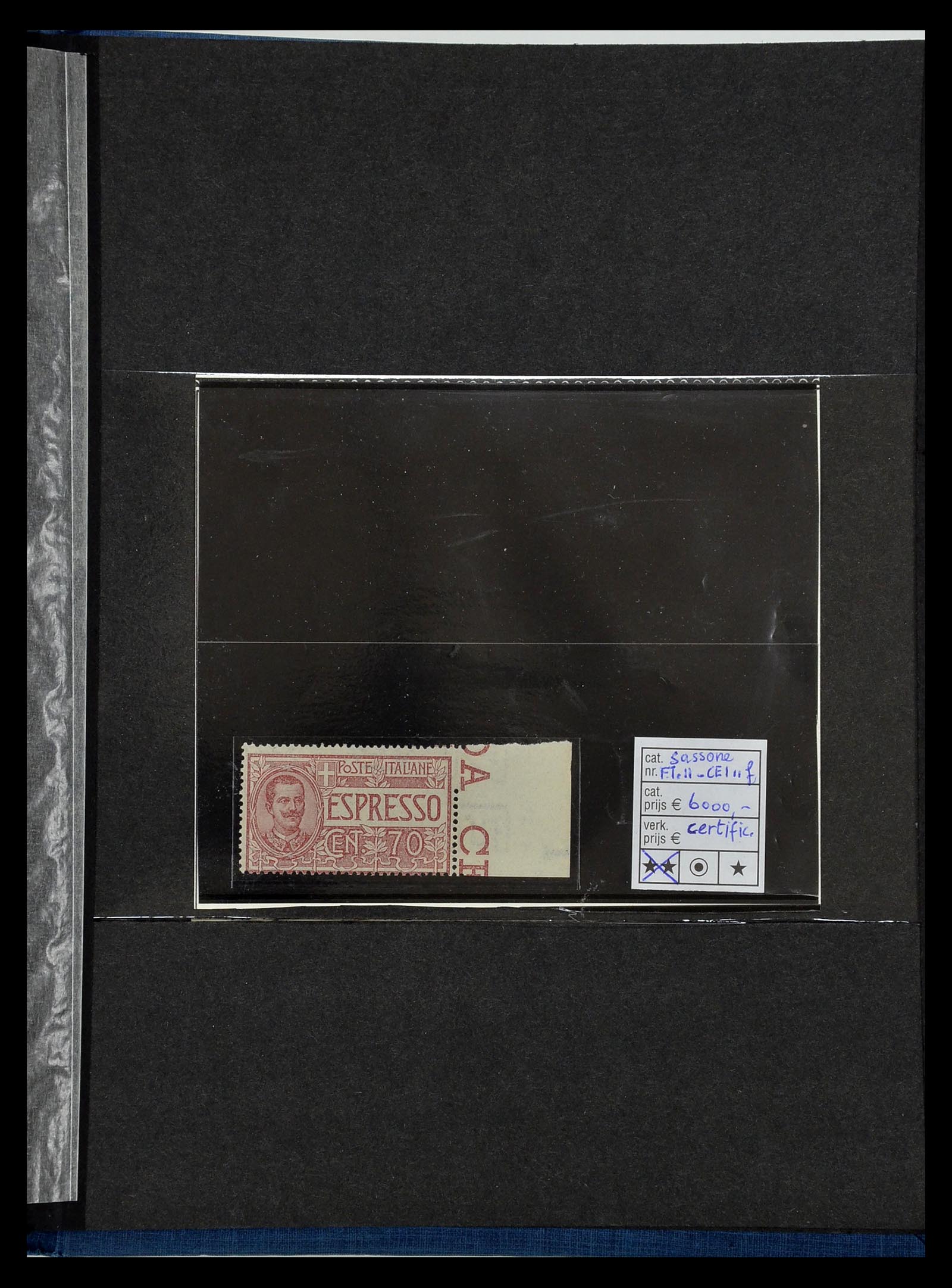 34940 005 - Postzegelverzameling 34940 Italië en gebieden 1850-1945.
