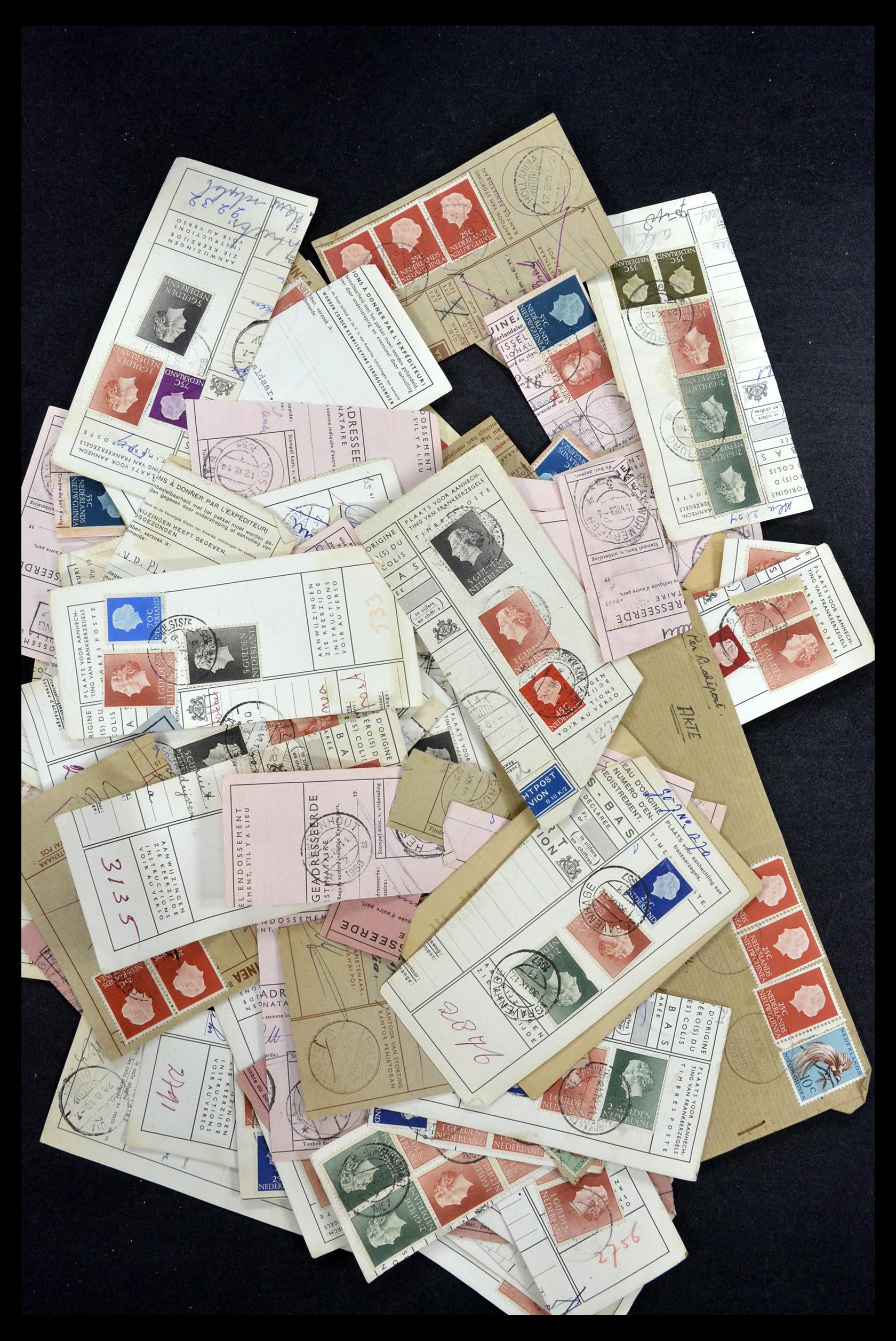 34941 007 - Postzegelverzameling 34941 Nederlands Nieuw Guinea 1950-1962.