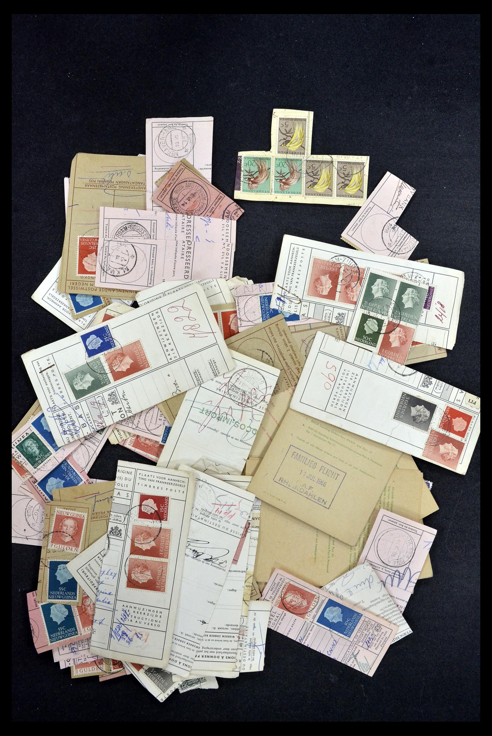34941 008 - Postzegelverzameling 34941 Nederlands Nieuw Guinea 1950-1962.