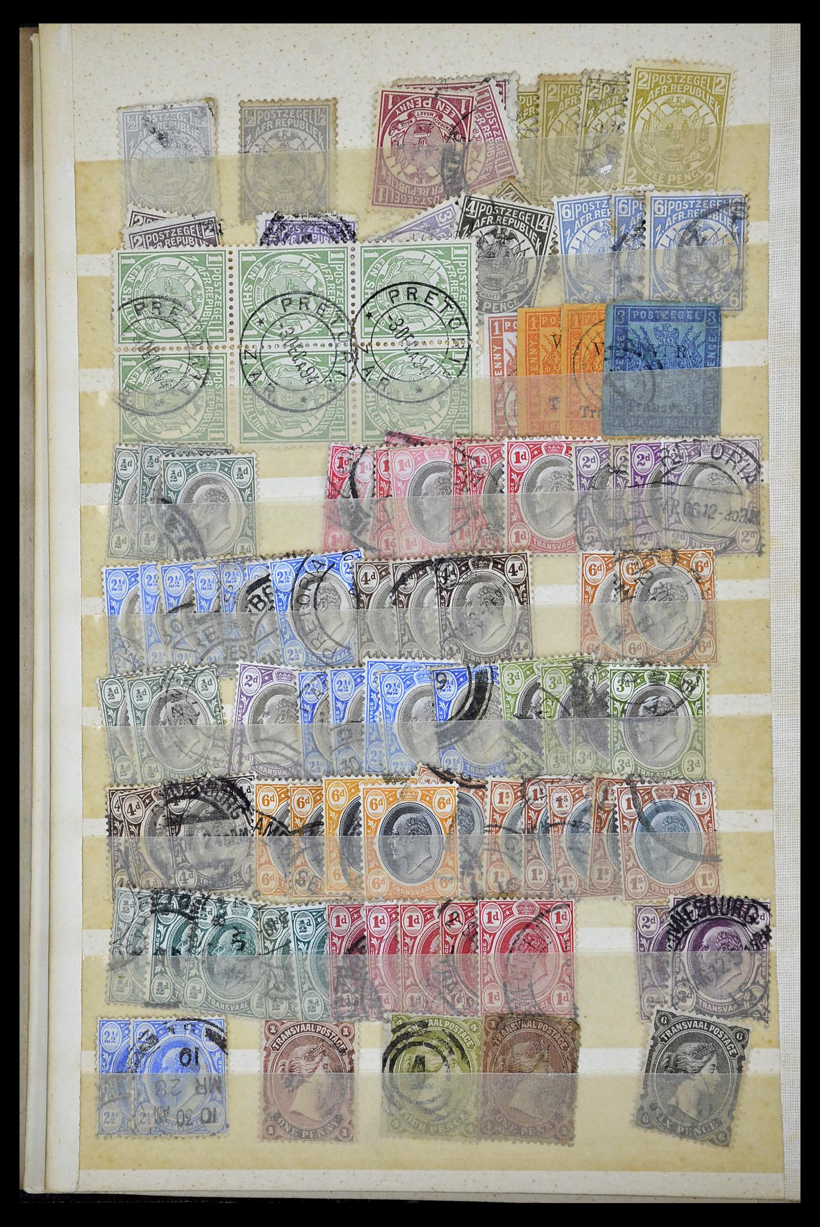 34944 004 - Postzegelverzameling 34944 Engelse koloniën 1860-1950.