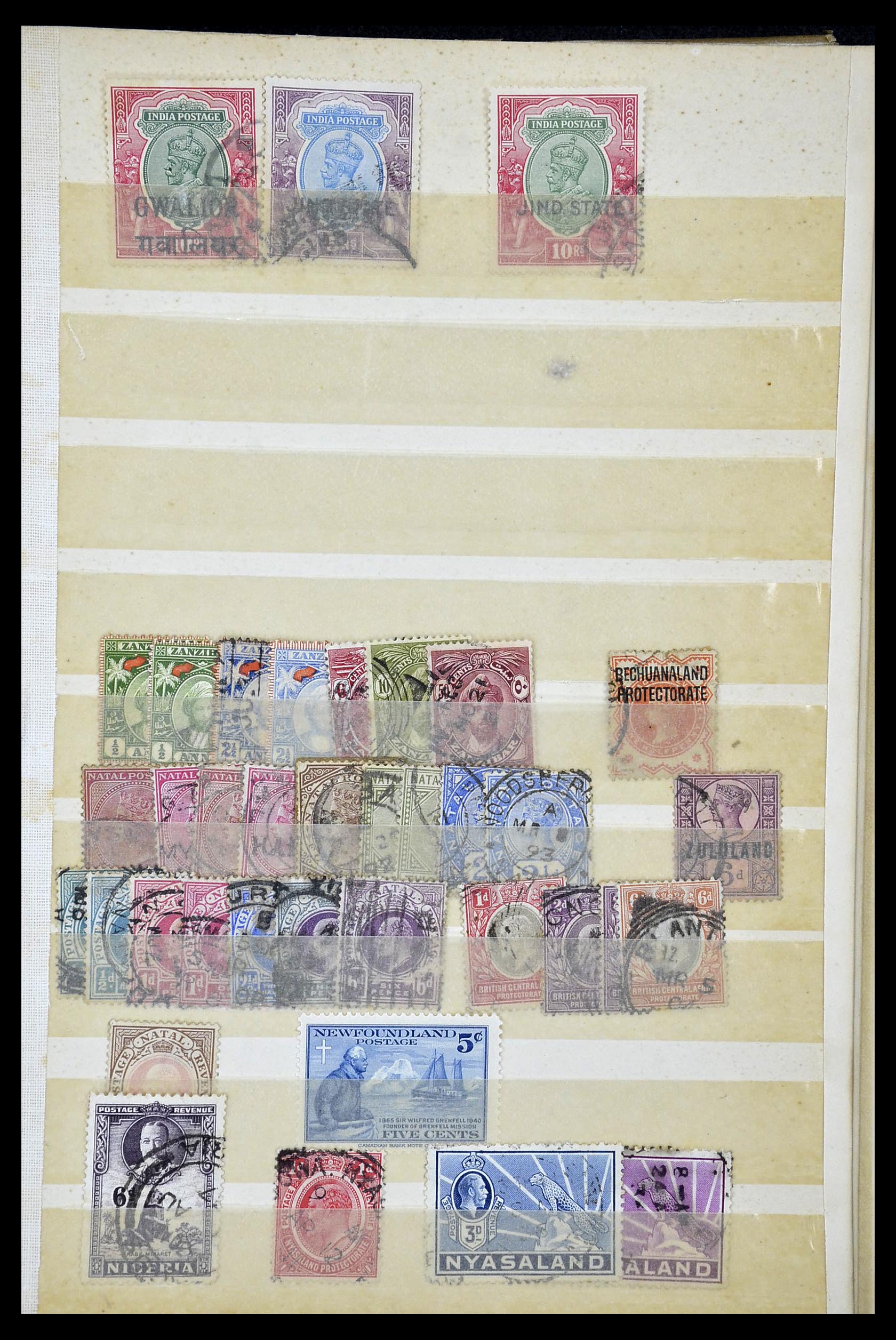 34944 007 - Postzegelverzameling 34944 Engelse koloniën 1860-1950.