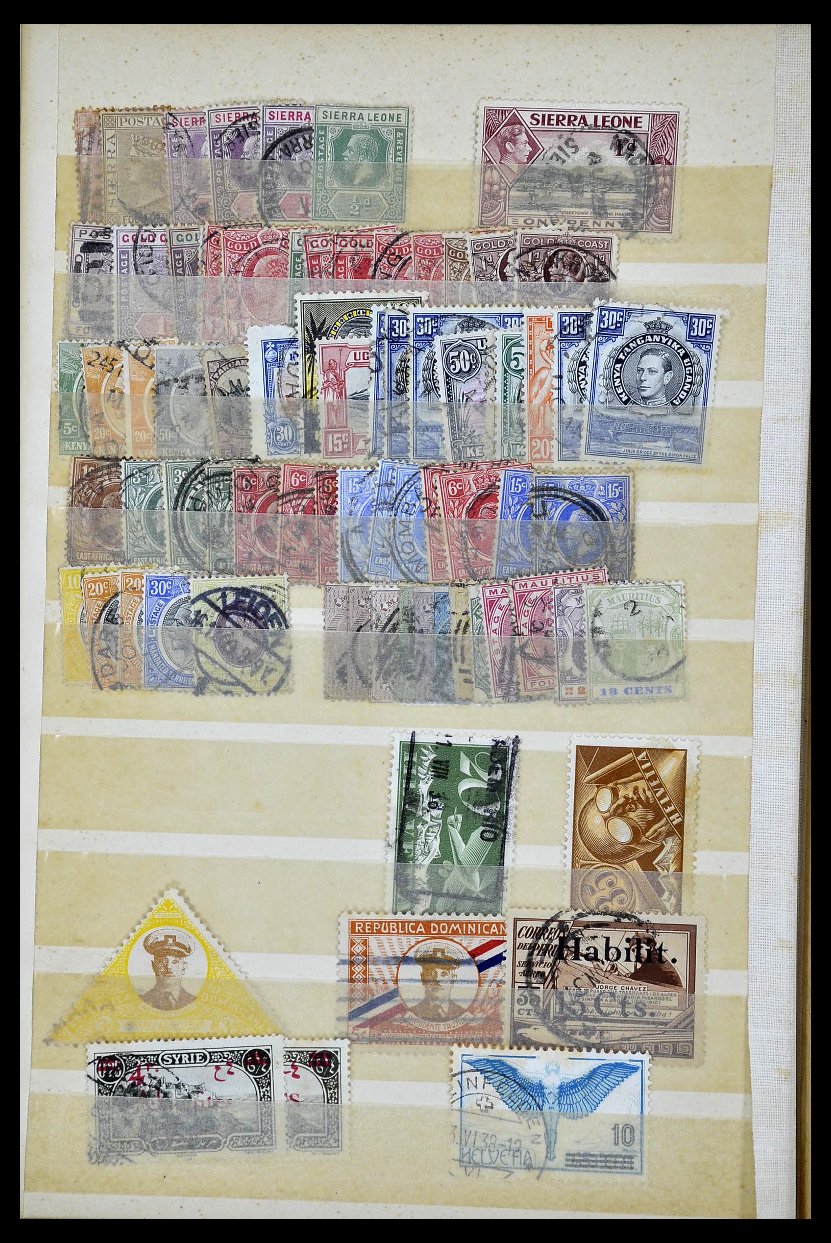 34944 008 - Postzegelverzameling 34944 Engelse koloniën 1860-1950.