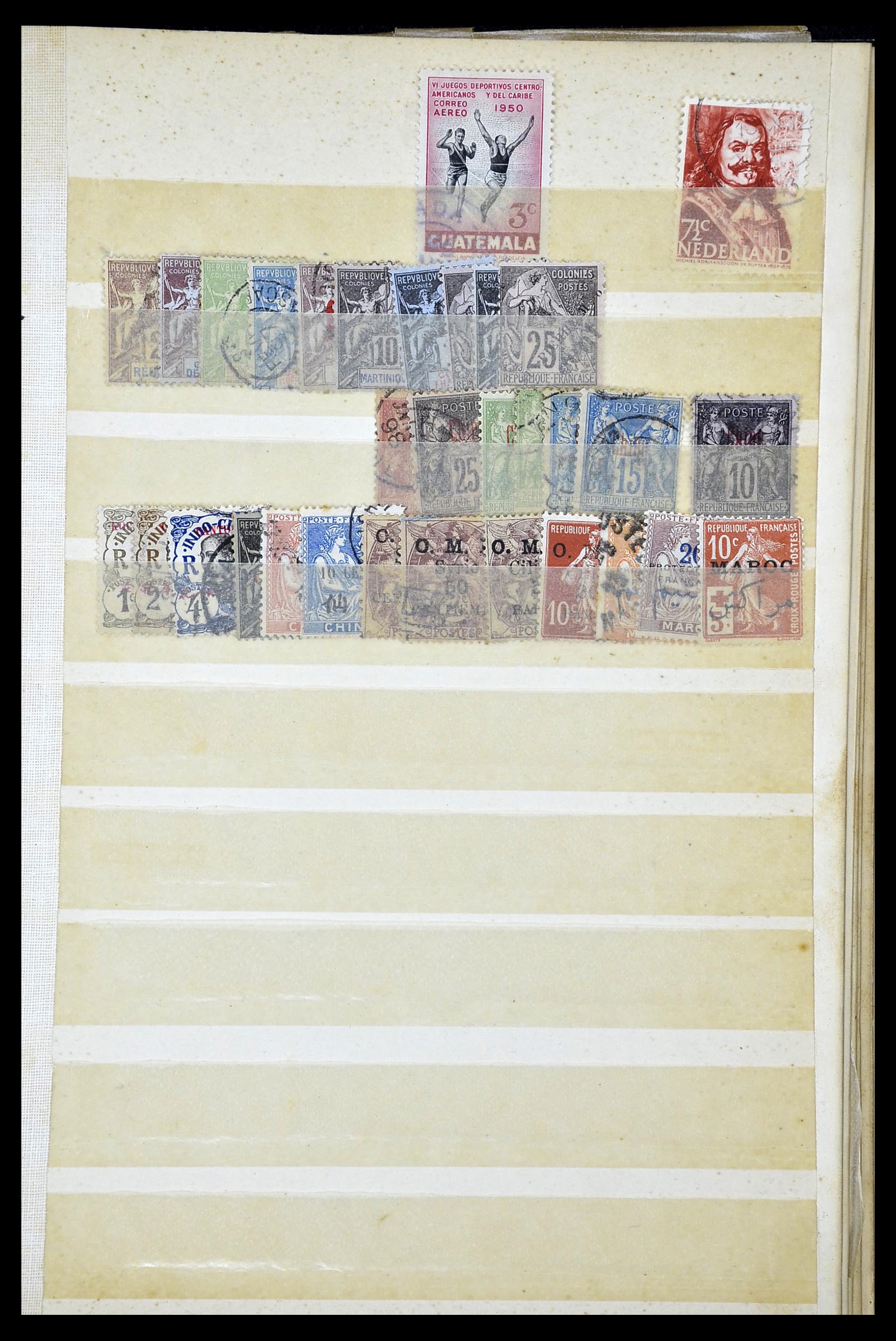 34944 011 - Postzegelverzameling 34944 Engelse koloniën 1860-1950.