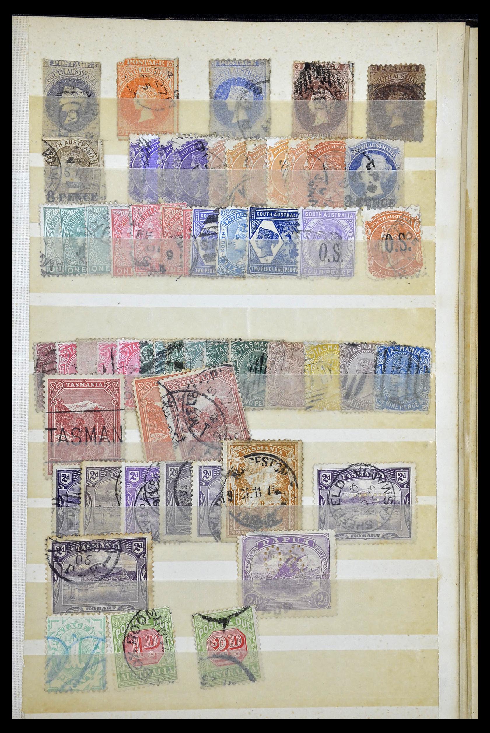 34944 015 - Postzegelverzameling 34944 Engelse koloniën 1860-1950.