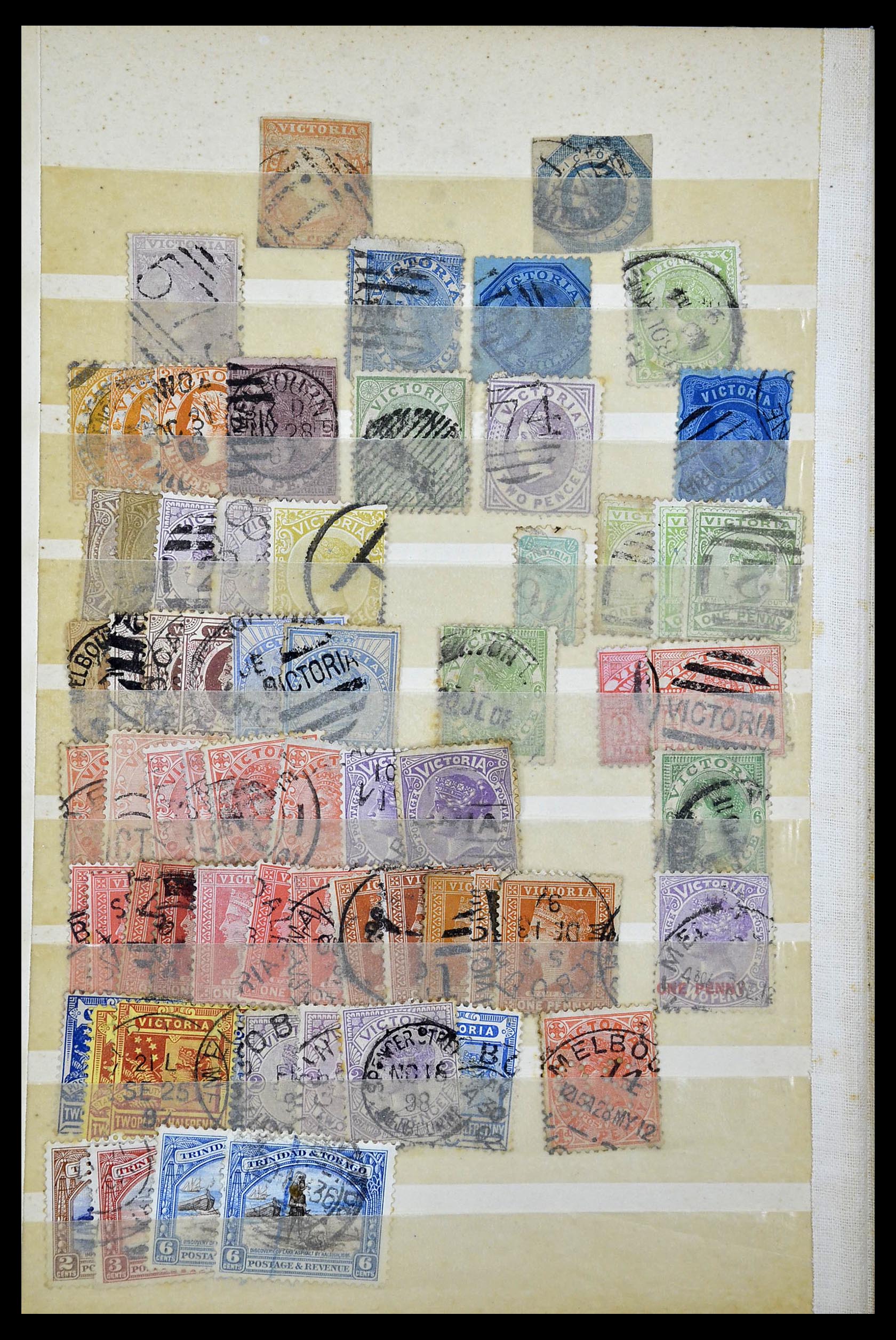 34944 017 - Postzegelverzameling 34944 Engelse koloniën 1860-1950.