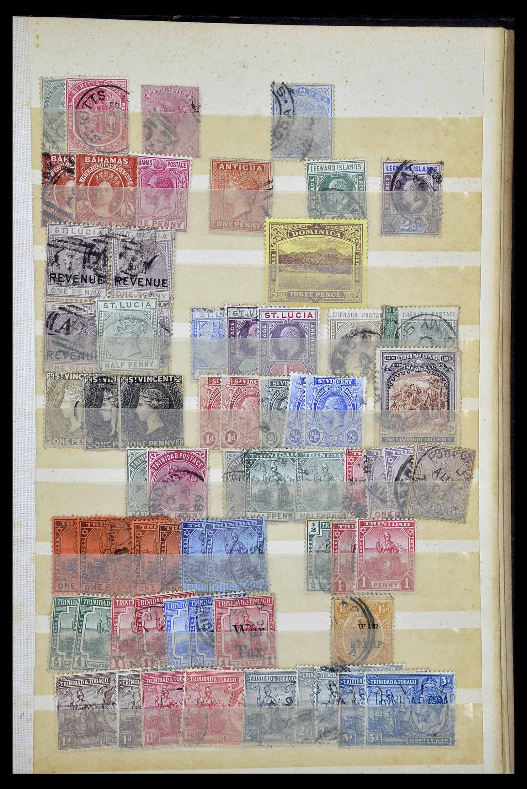 34944 018 - Postzegelverzameling 34944 Engelse koloniën 1860-1950.