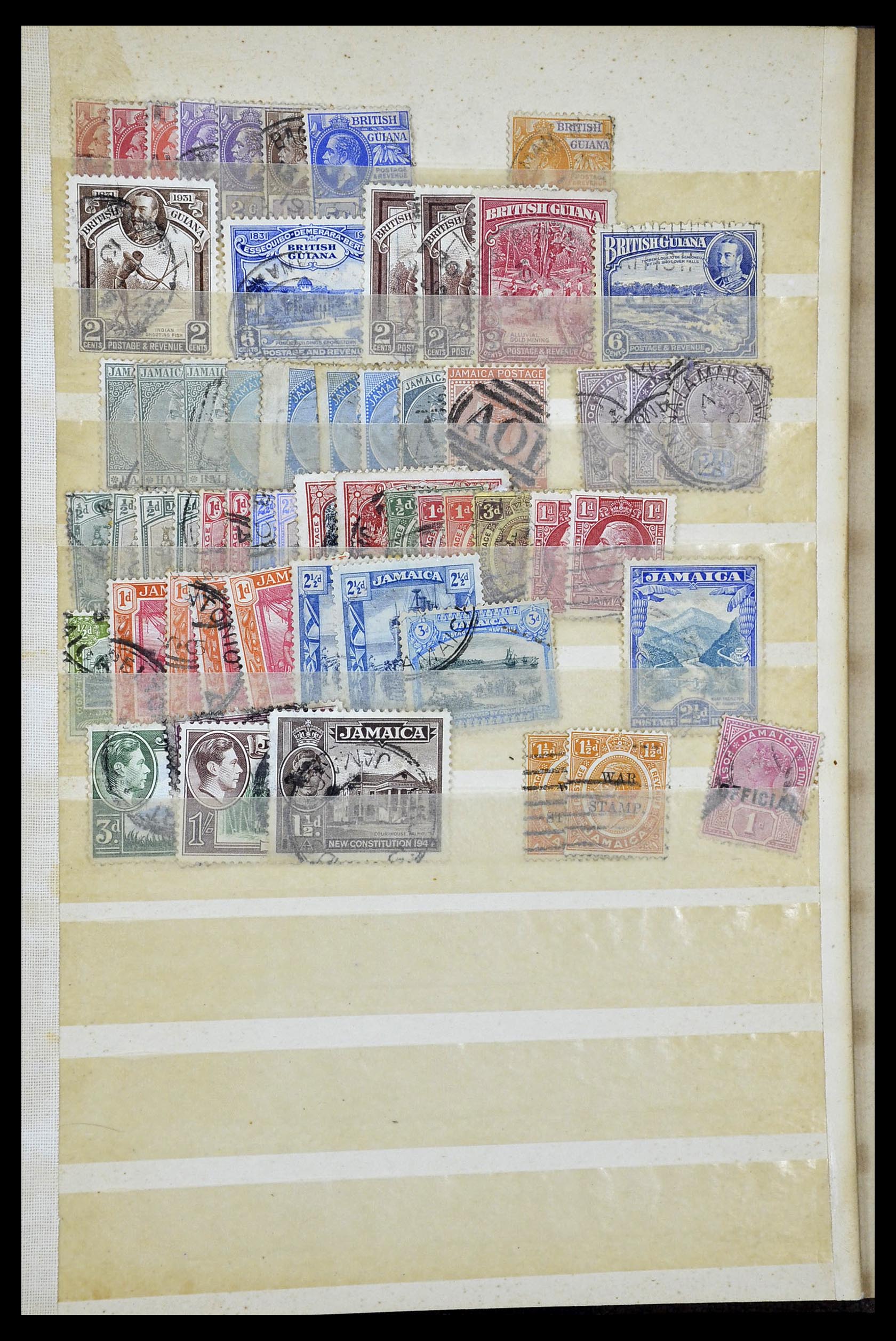 34944 019 - Postzegelverzameling 34944 Engelse koloniën 1860-1950.