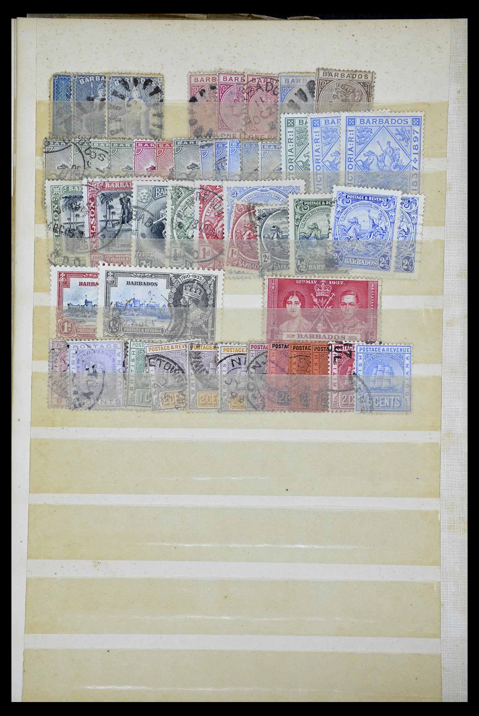 34944 020 - Postzegelverzameling 34944 Engelse koloniën 1860-1950.