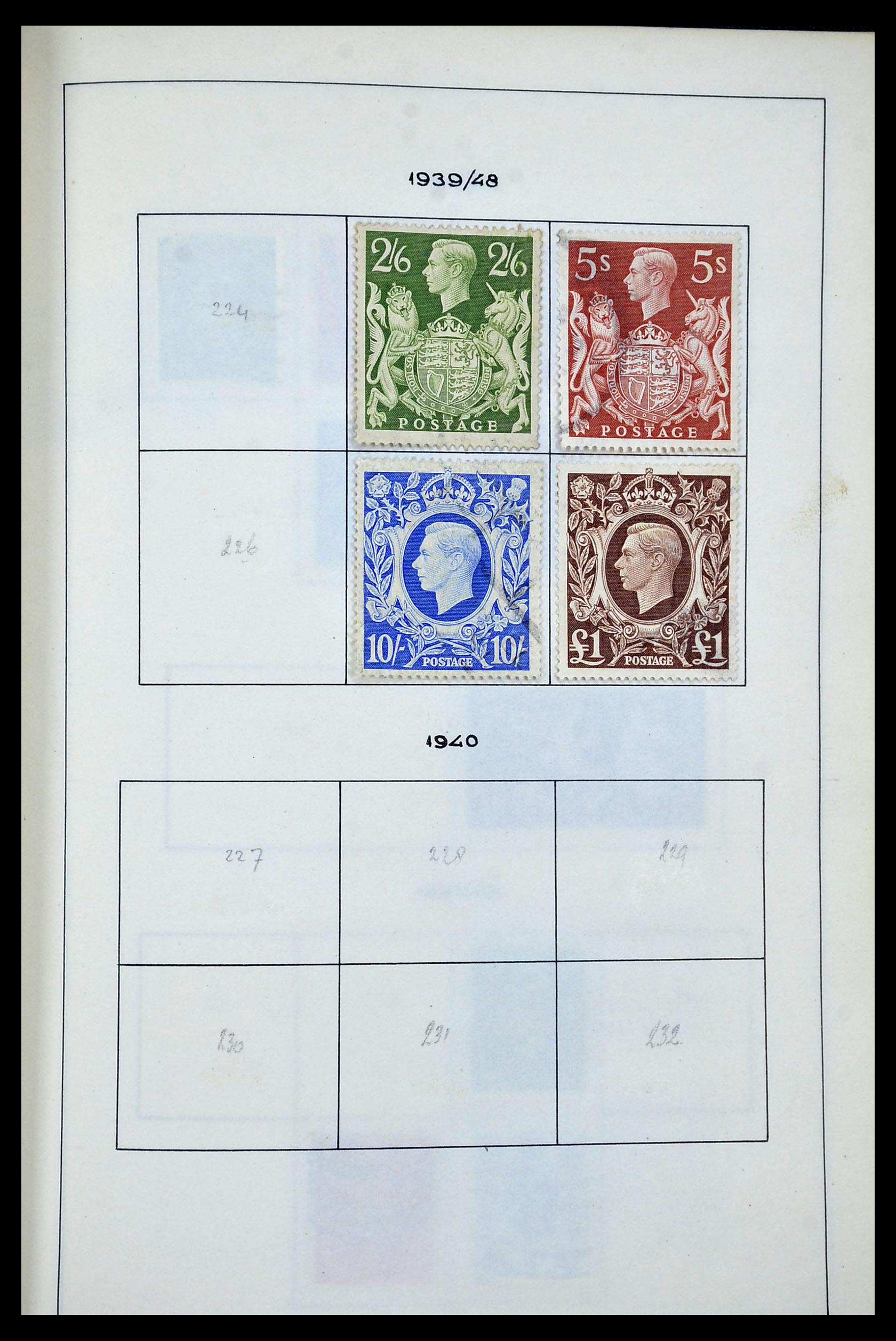 34944 024 - Postzegelverzameling 34944 Engelse koloniën 1860-1950.
