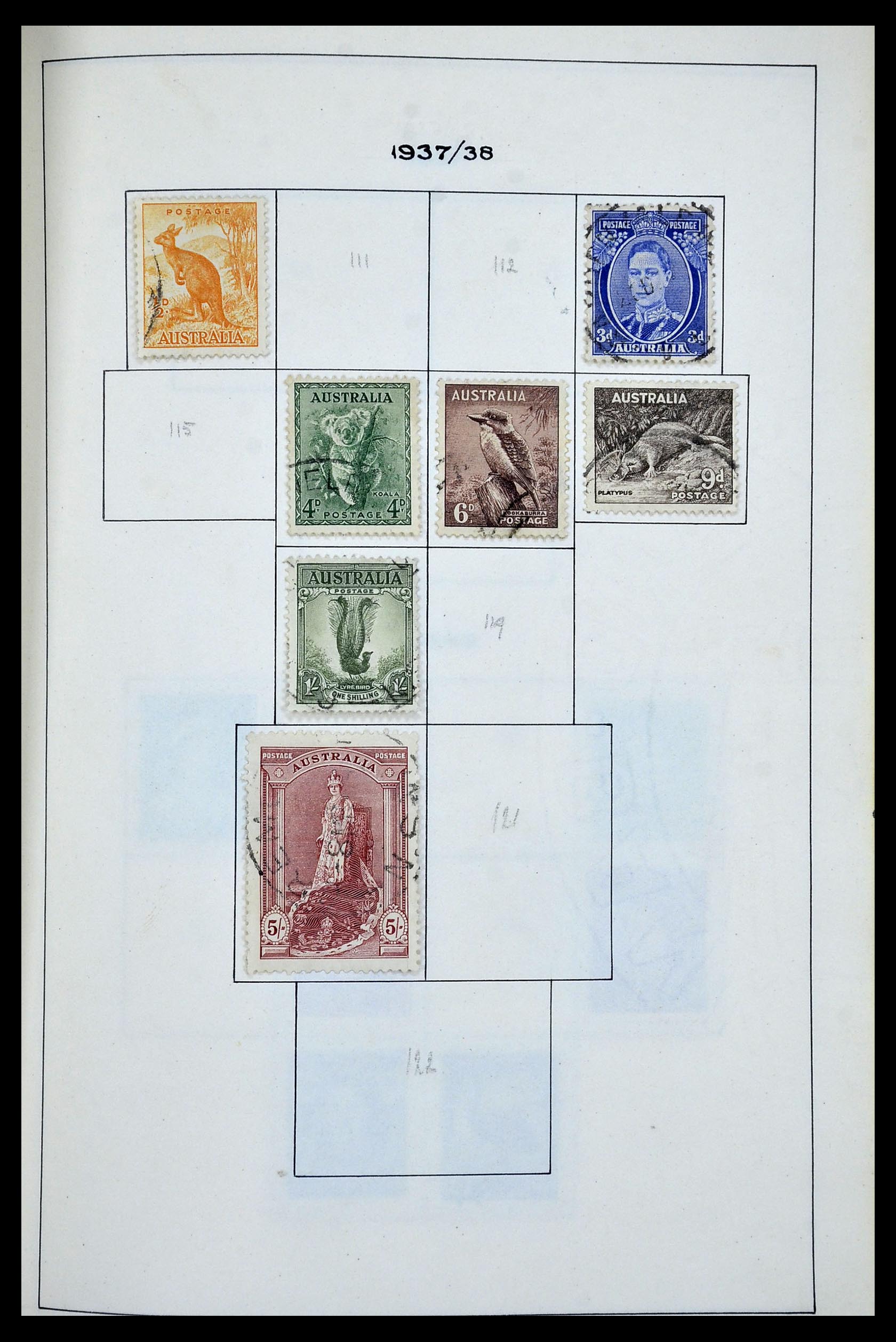 34944 030 - Postzegelverzameling 34944 Engelse koloniën 1860-1950.