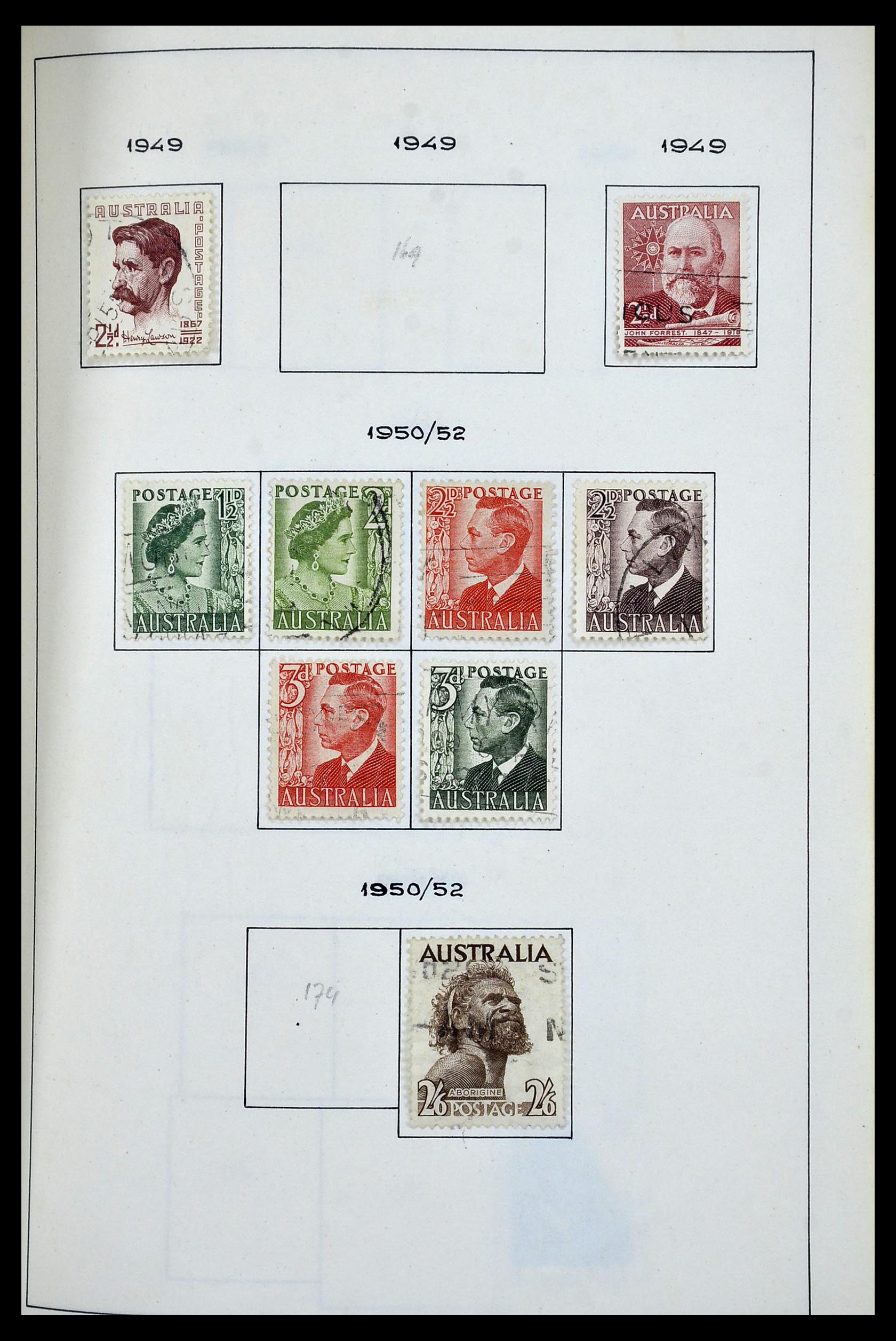 34944 035 - Postzegelverzameling 34944 Engelse koloniën 1860-1950.
