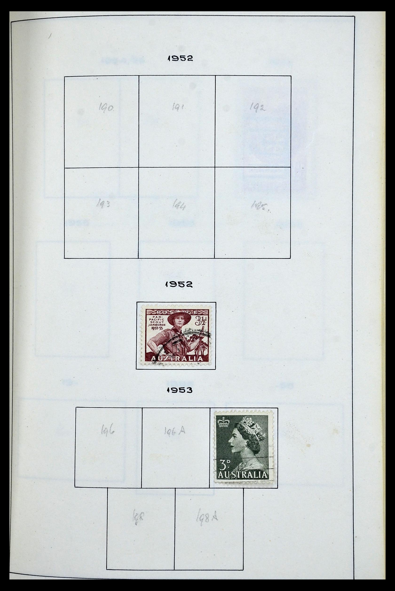 34944 037 - Postzegelverzameling 34944 Engelse koloniën 1860-1950.