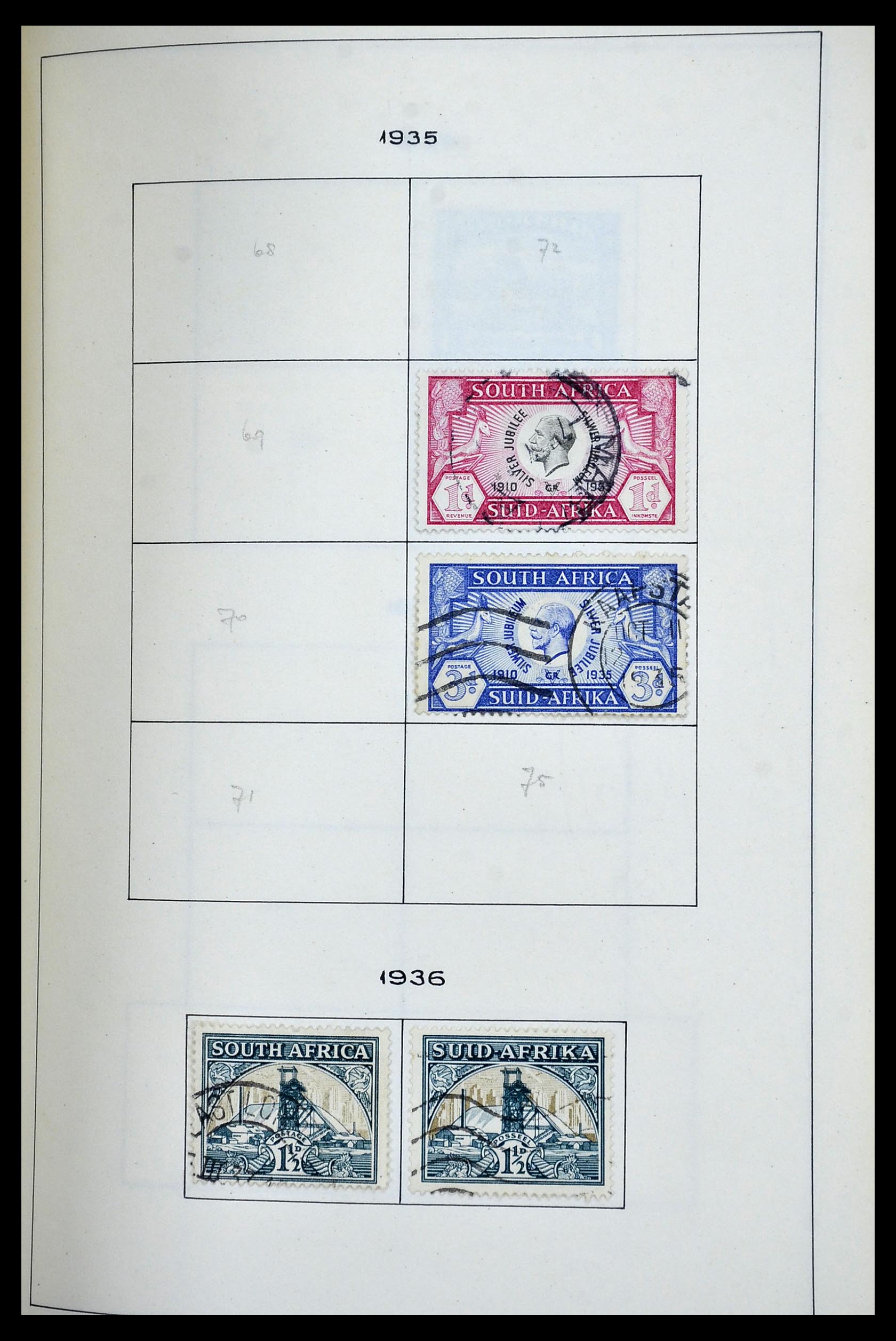 34944 040 - Postzegelverzameling 34944 Engelse koloniën 1860-1950.
