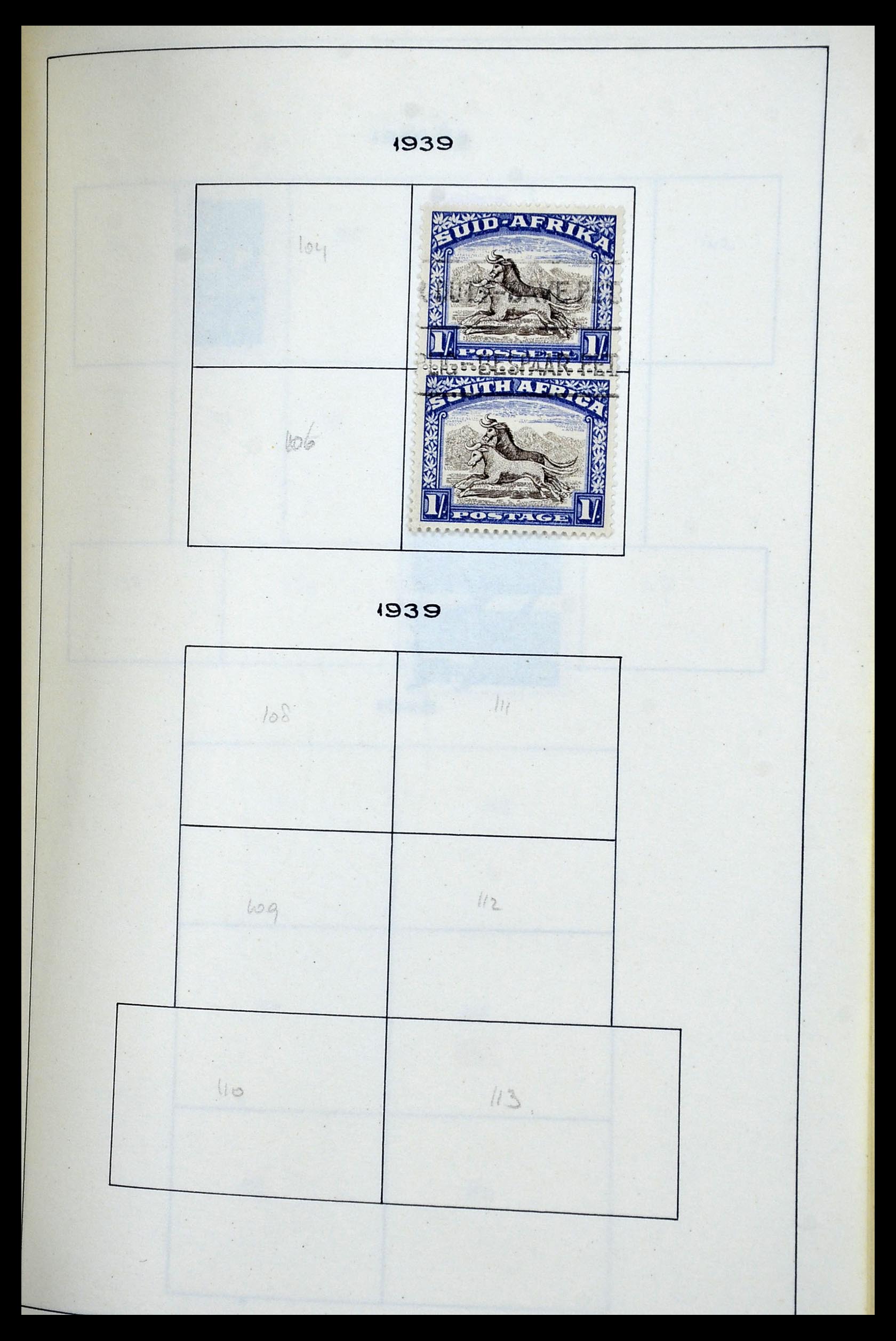 34944 041 - Postzegelverzameling 34944 Engelse koloniën 1860-1950.