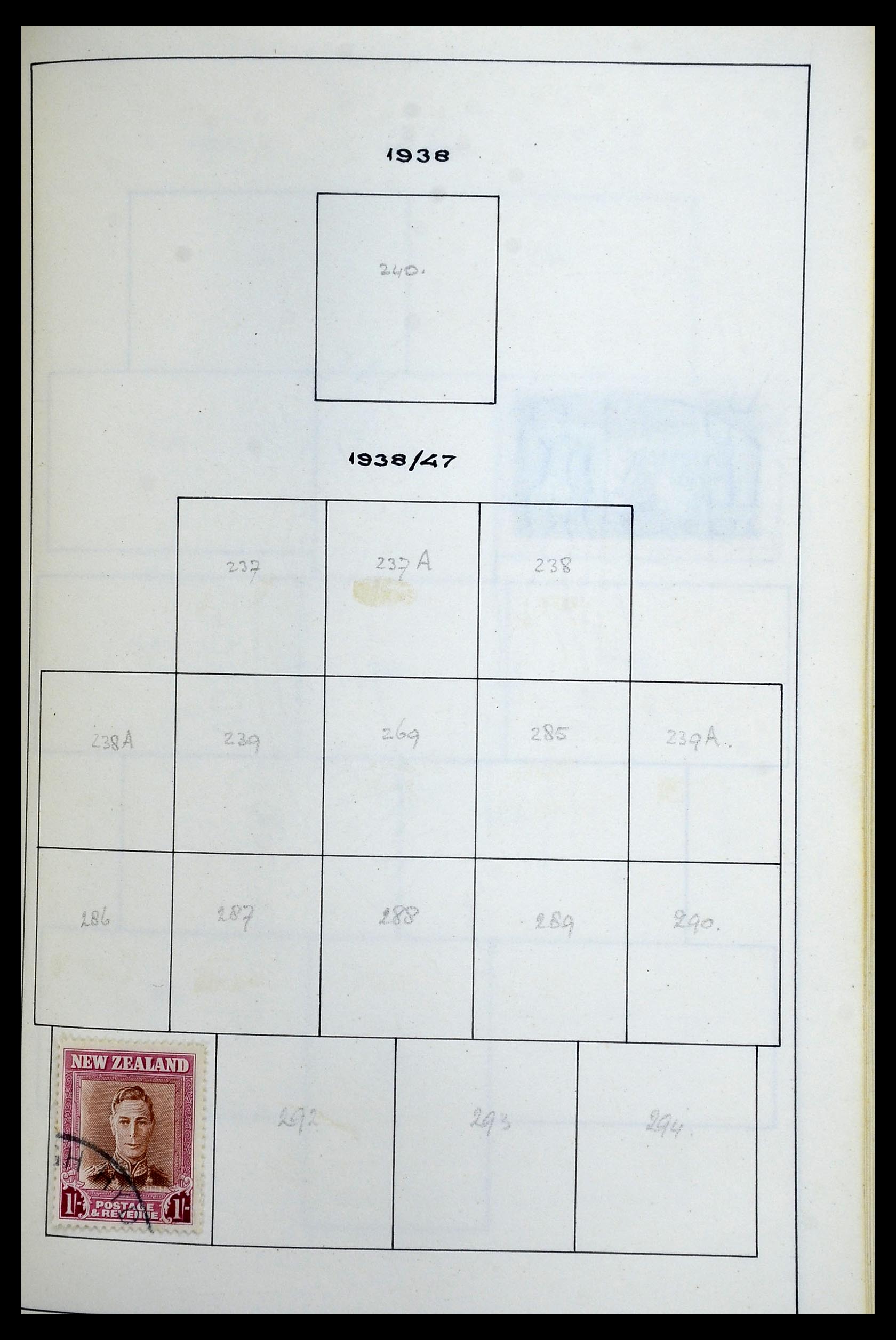 34944 043 - Postzegelverzameling 34944 Engelse koloniën 1860-1950.
