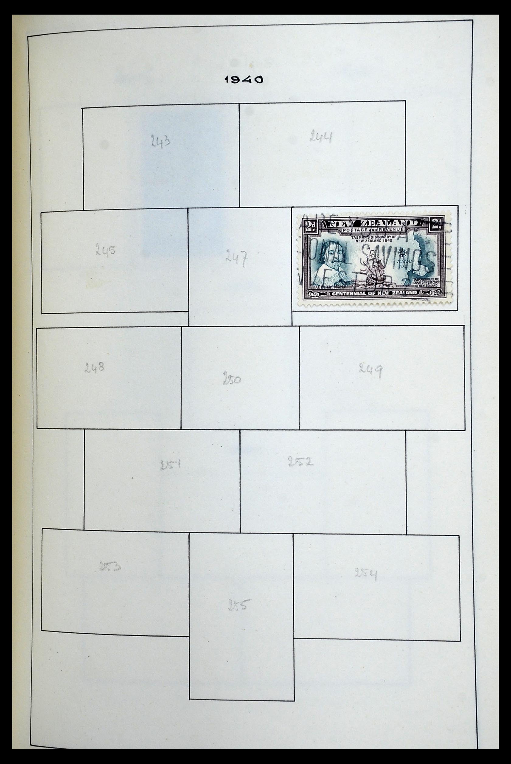 34944 044 - Postzegelverzameling 34944 Engelse koloniën 1860-1950.