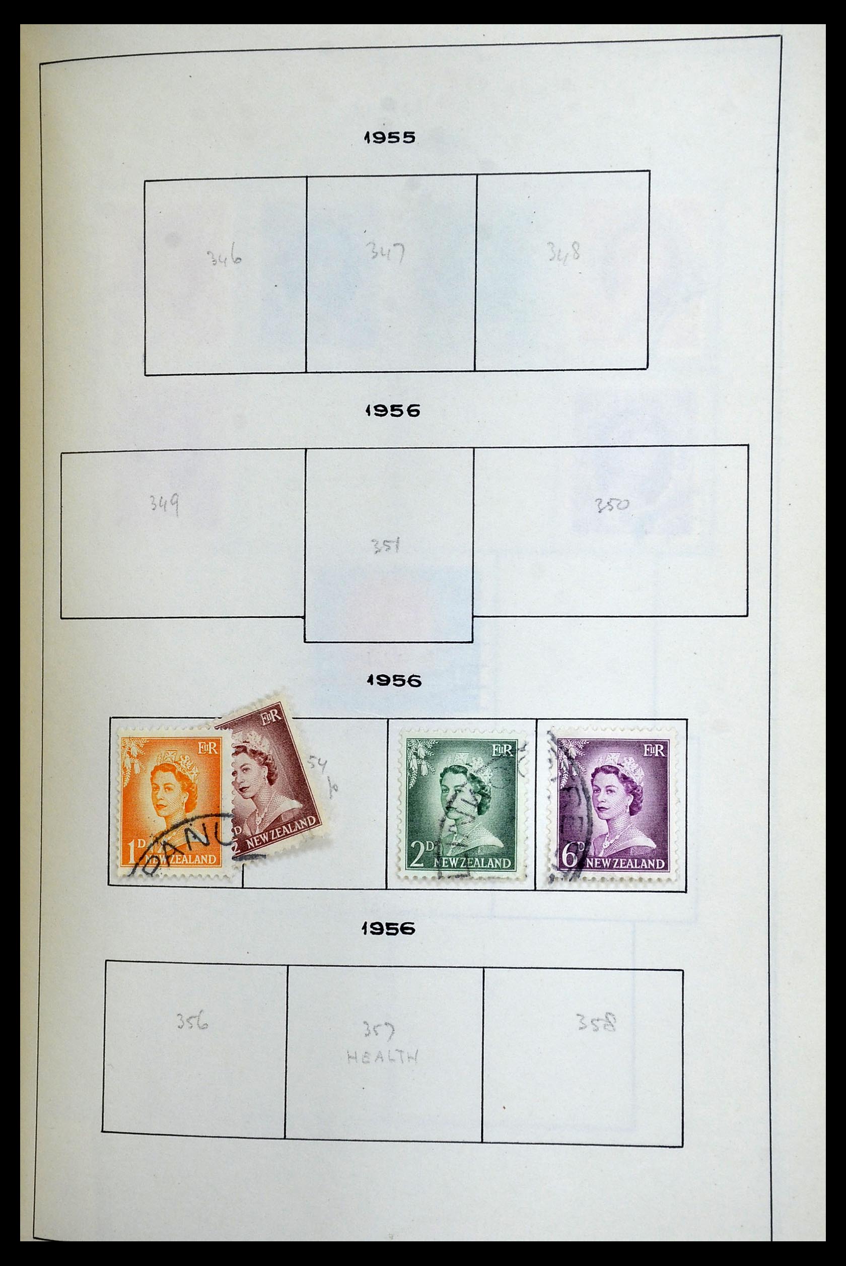 34944 047 - Postzegelverzameling 34944 Engelse koloniën 1860-1950.