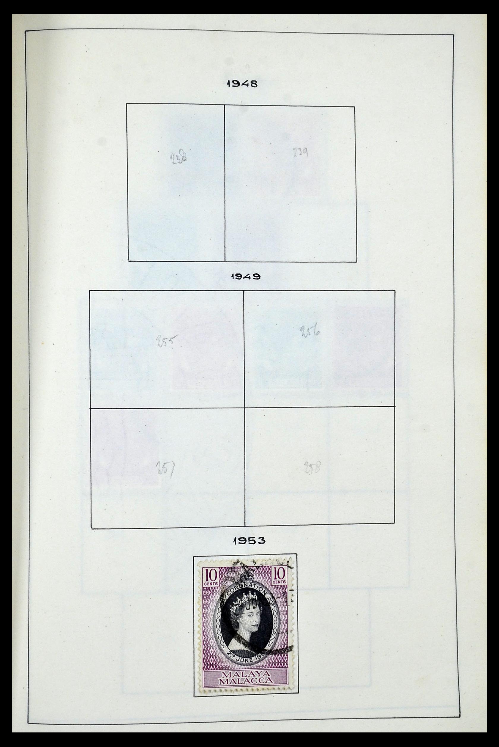 34944 066 - Postzegelverzameling 34944 Engelse koloniën 1860-1950.