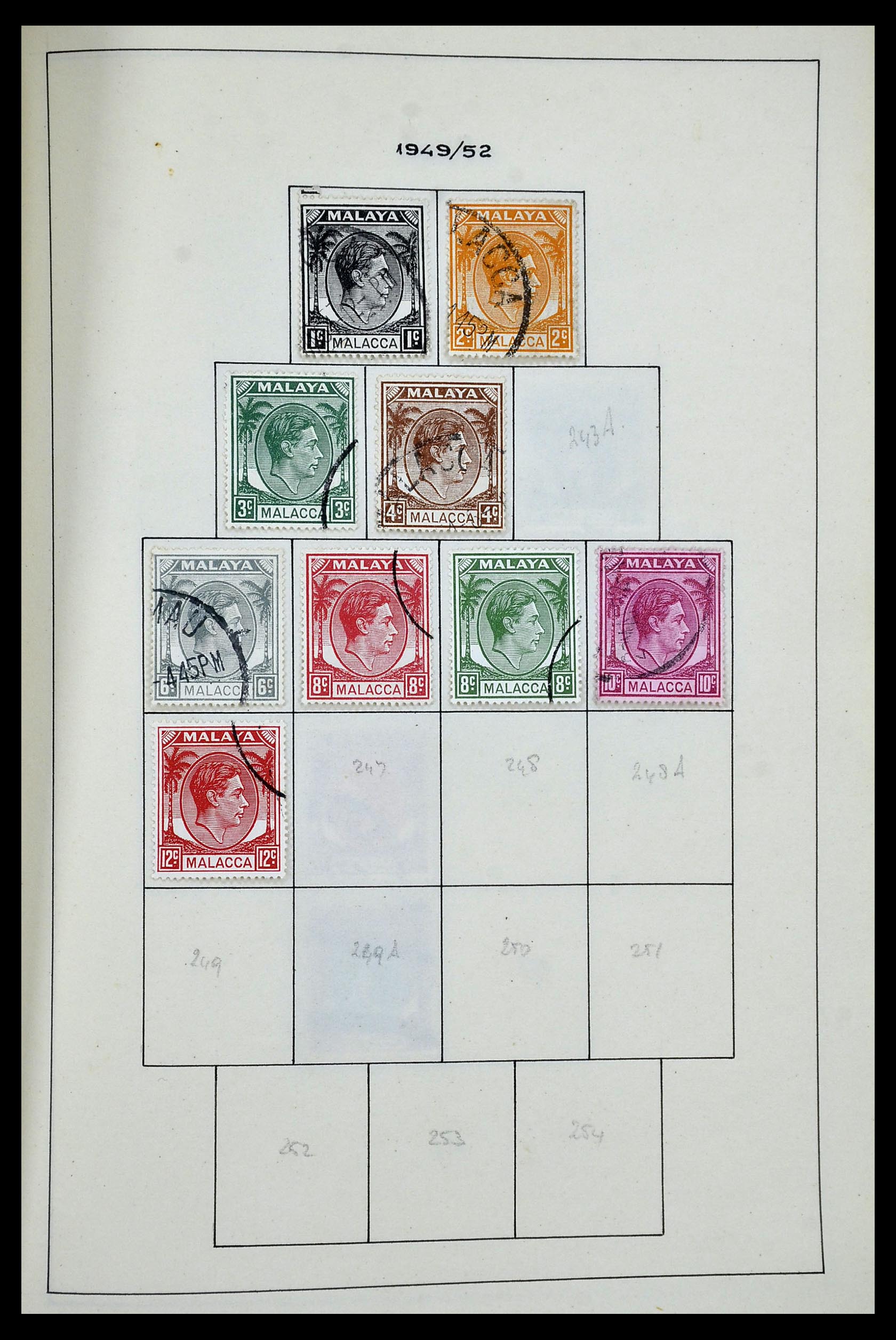 34944 067 - Postzegelverzameling 34944 Engelse koloniën 1860-1950.