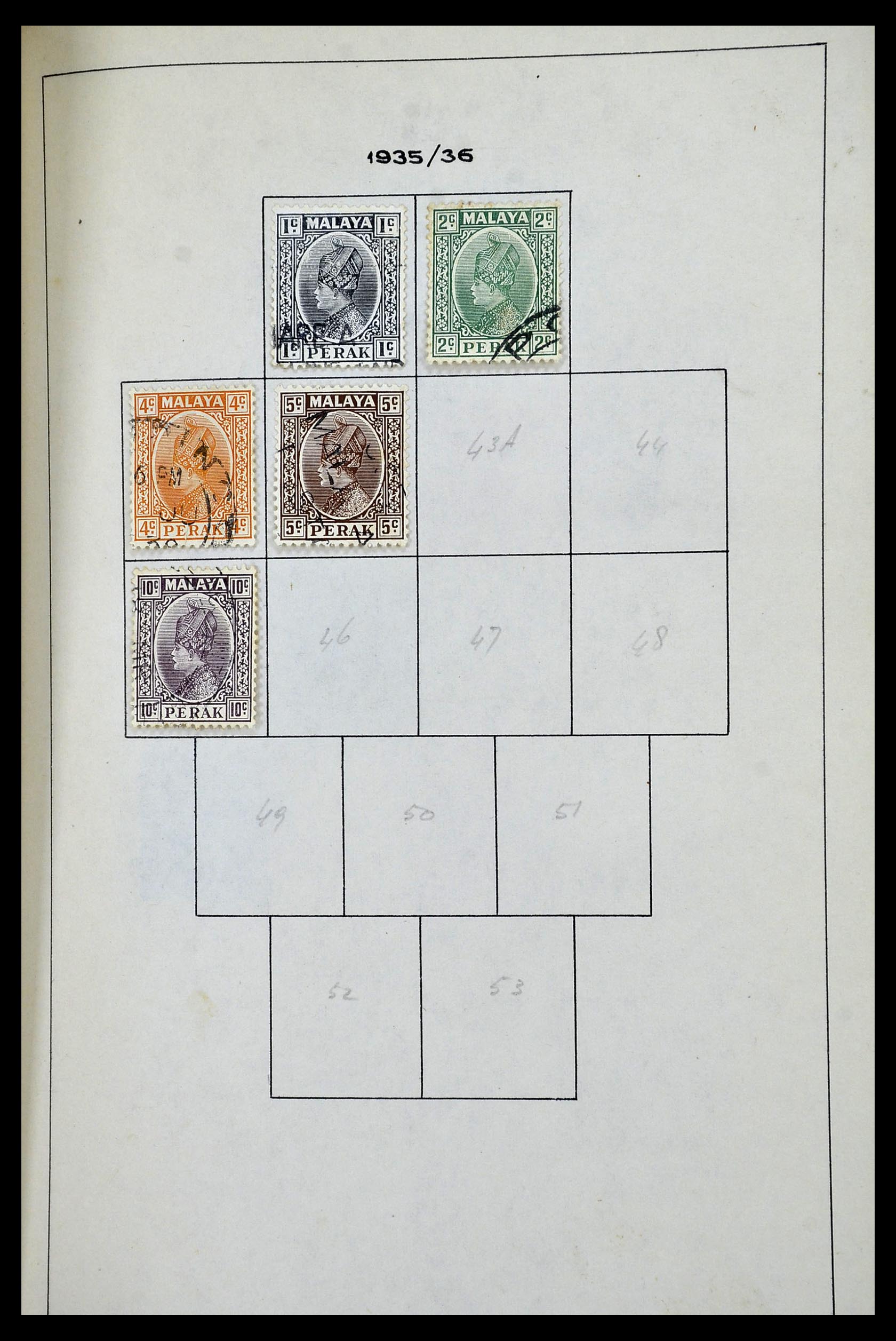 34944 083 - Postzegelverzameling 34944 Engelse koloniën 1860-1950.