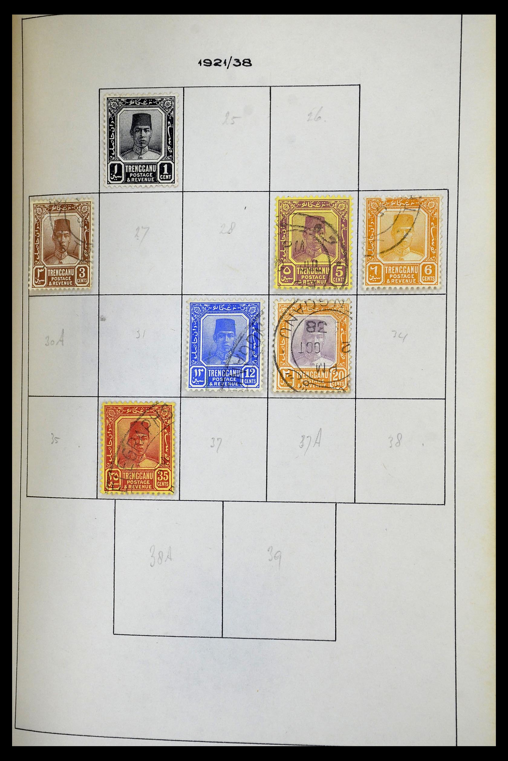 34944 097 - Postzegelverzameling 34944 Engelse koloniën 1860-1950.