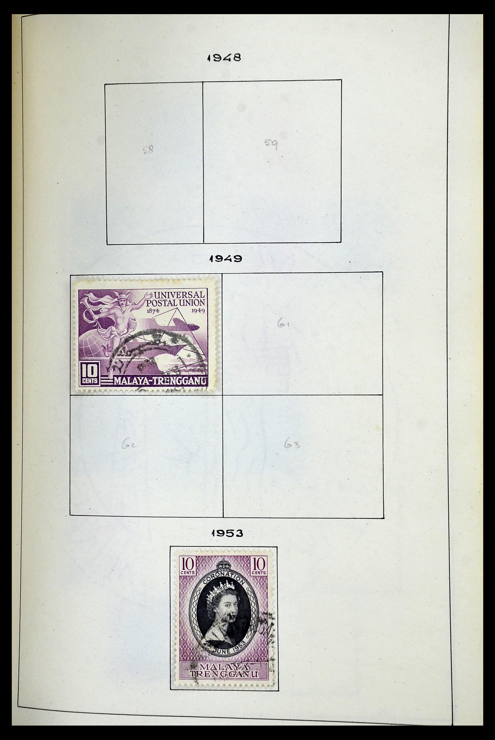 34944 098 - Postzegelverzameling 34944 Engelse koloniën 1860-1950.