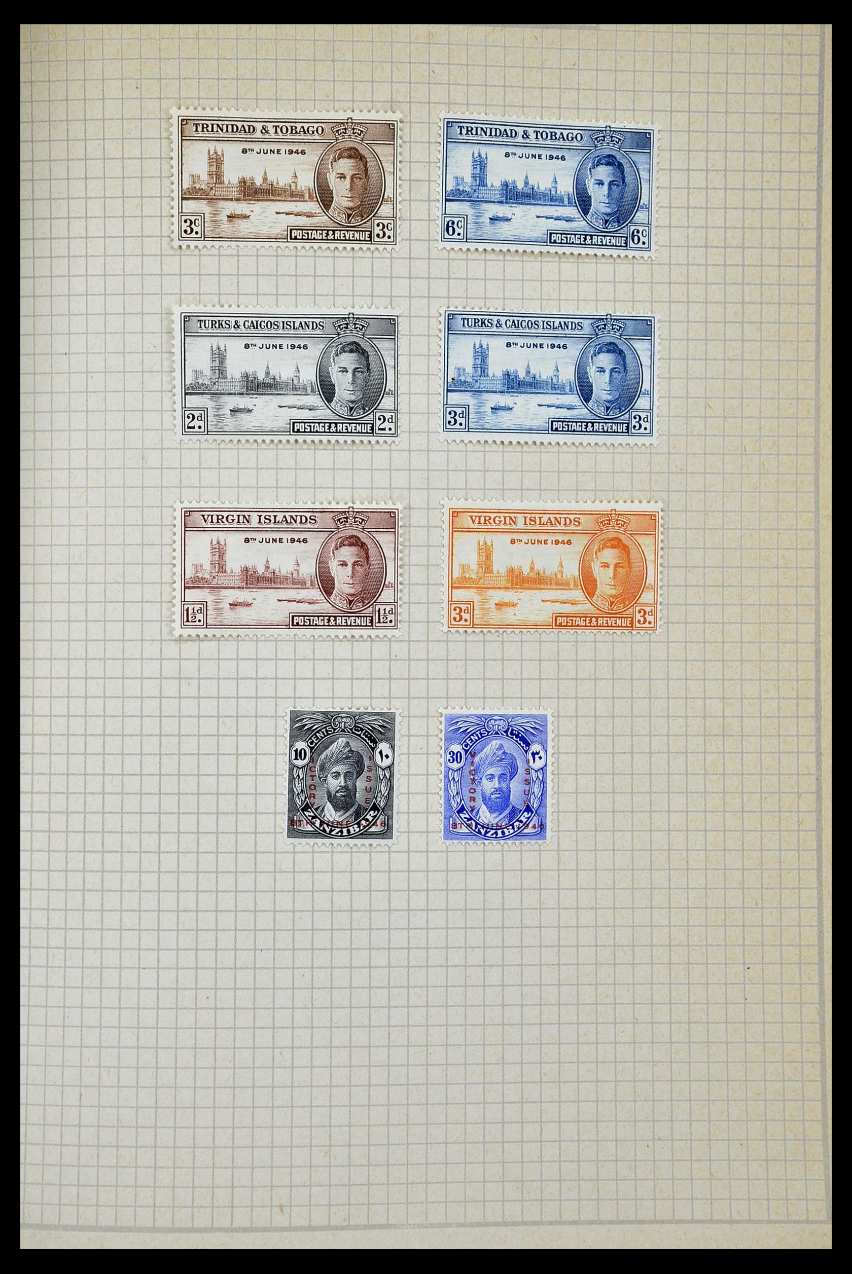34944 231 - Postzegelverzameling 34944 Engelse koloniën 1860-1950.