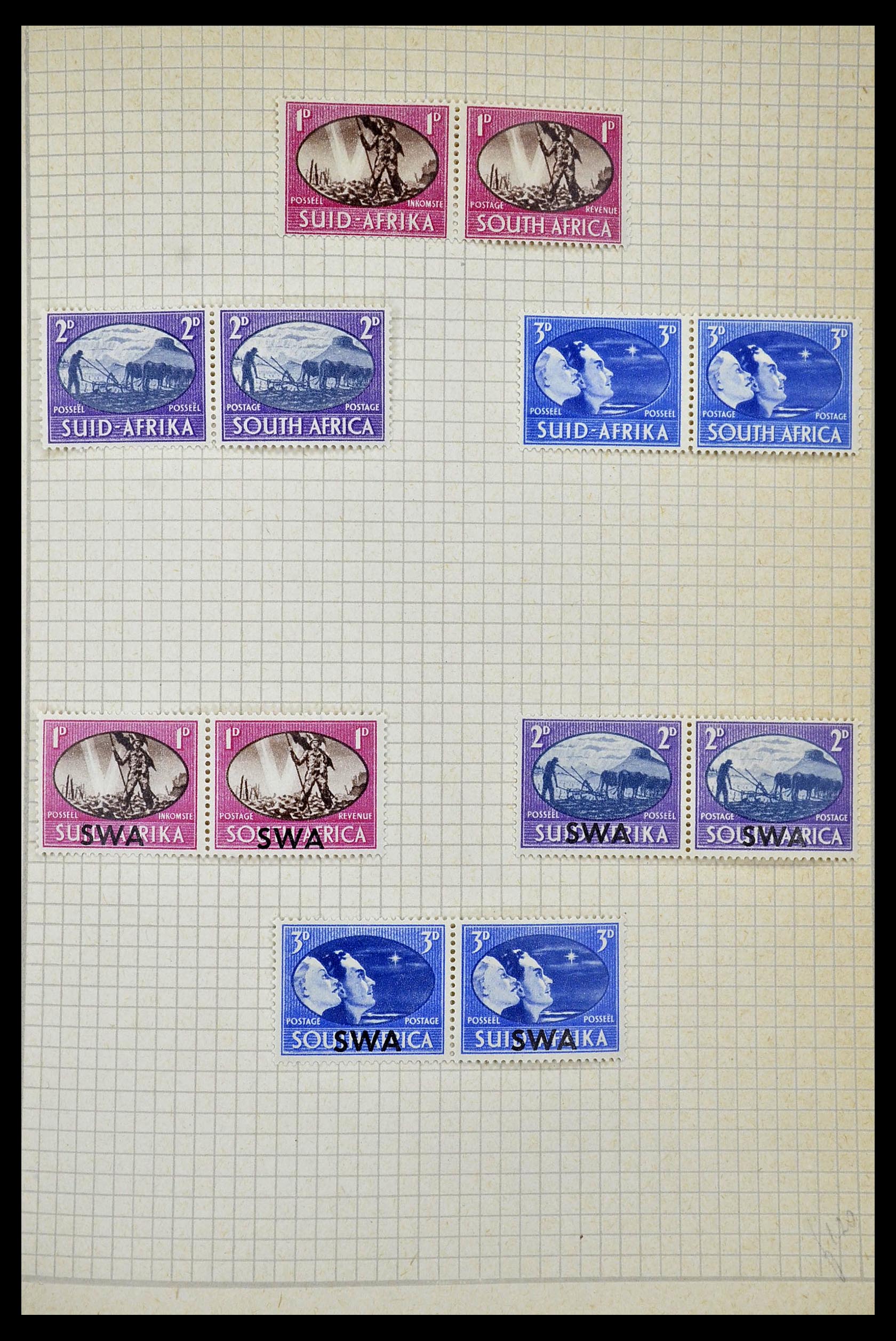 34944 232 - Postzegelverzameling 34944 Engelse koloniën 1860-1950.