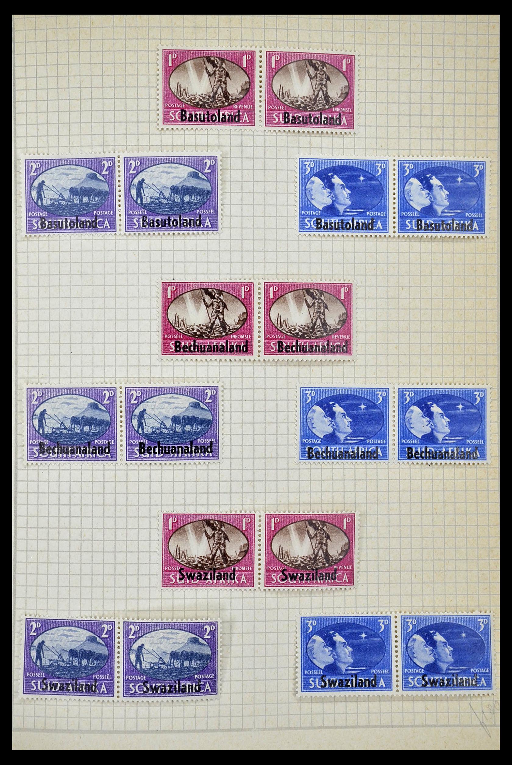 34944 233 - Postzegelverzameling 34944 Engelse koloniën 1860-1950.