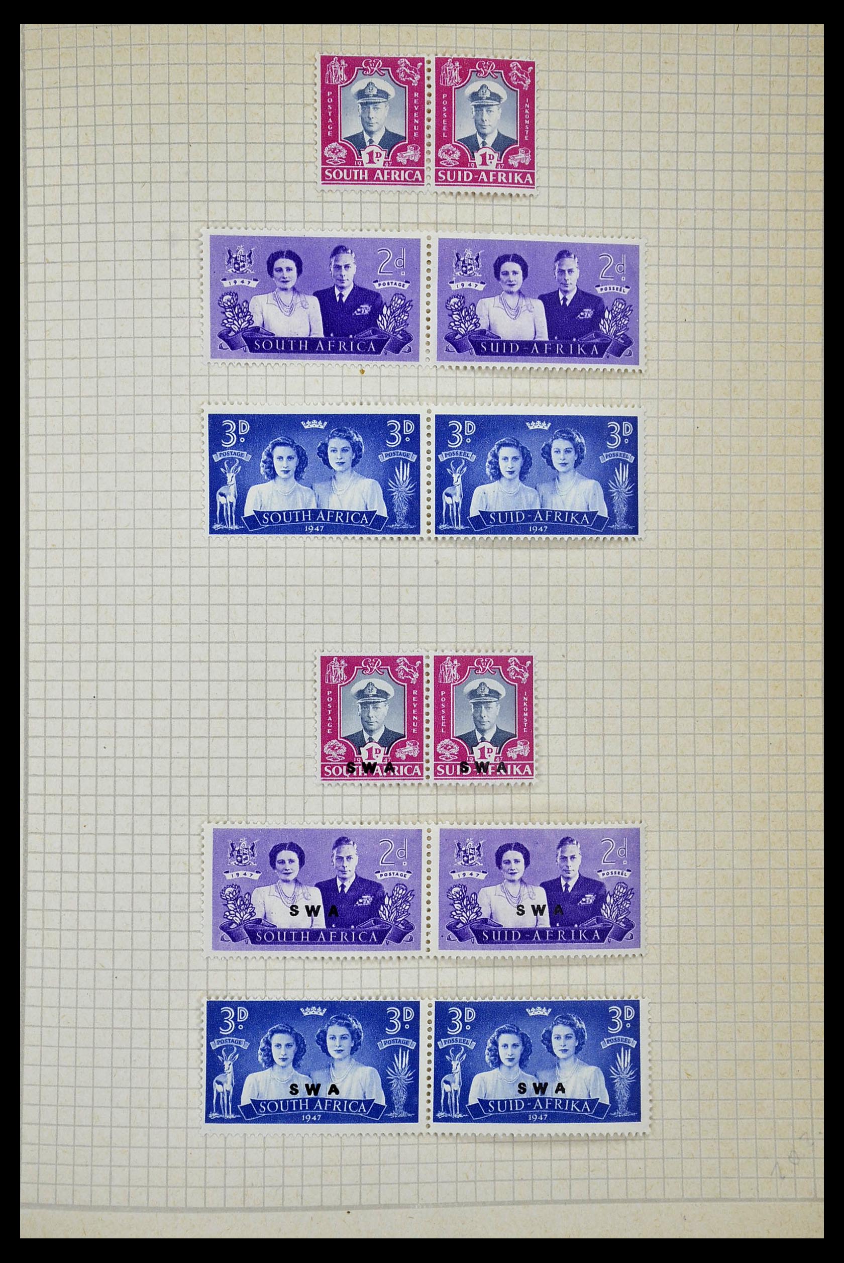 34944 234 - Postzegelverzameling 34944 Engelse koloniën 1860-1950.