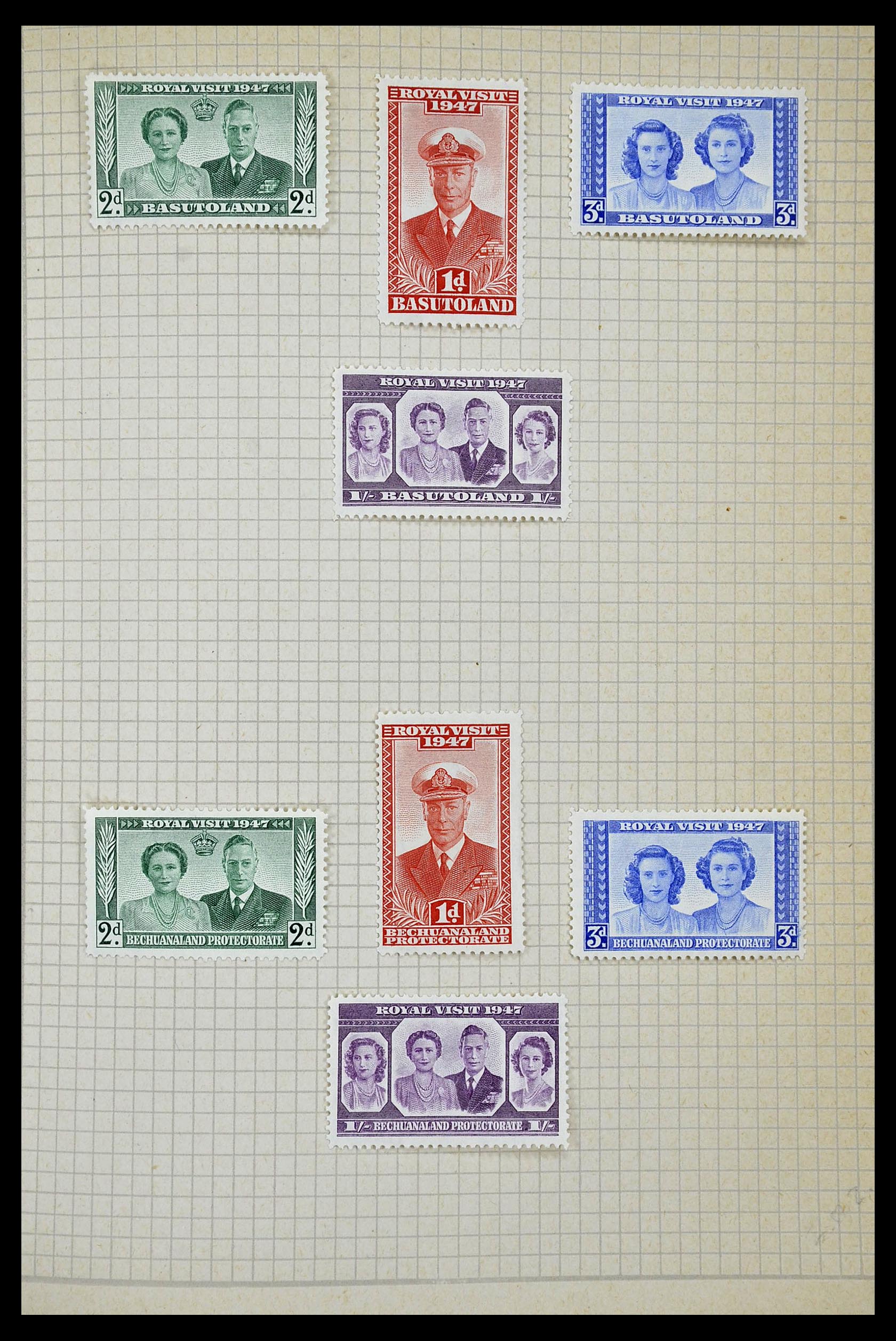 34944 235 - Postzegelverzameling 34944 Engelse koloniën 1860-1950.