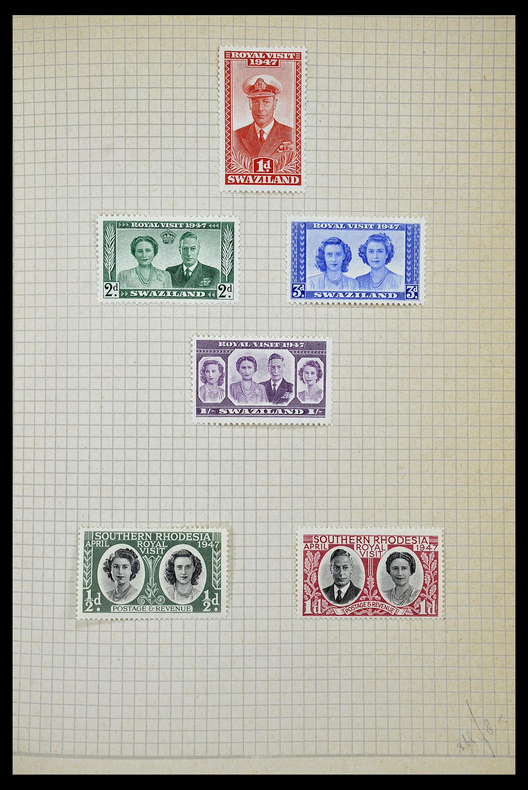 34944 236 - Postzegelverzameling 34944 Engelse koloniën 1860-1950.