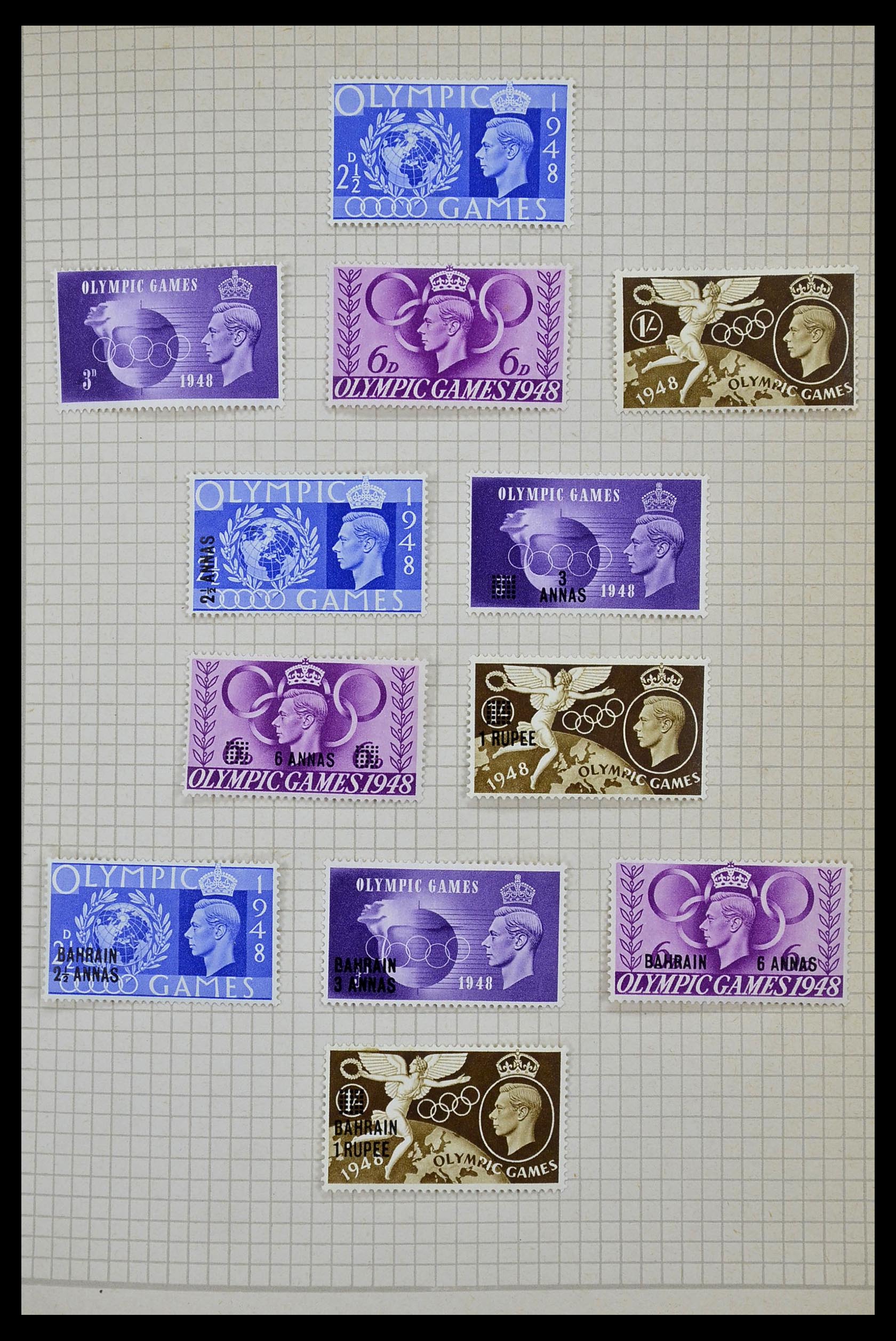 34944 237 - Postzegelverzameling 34944 Engelse koloniën 1860-1950.