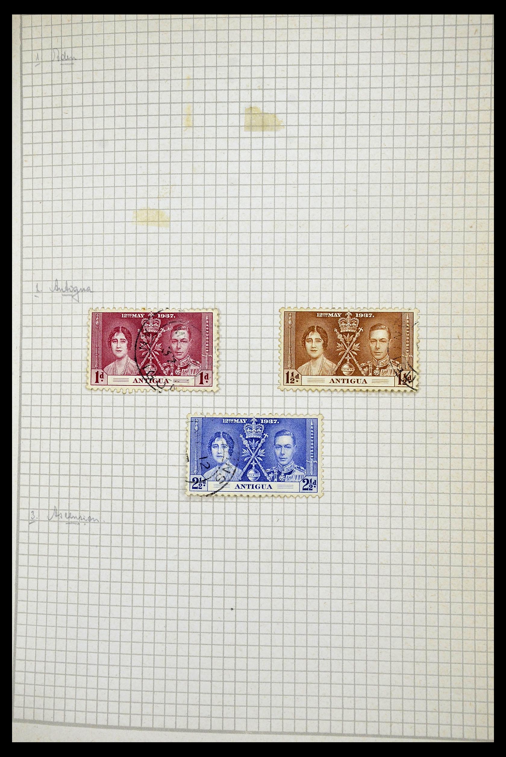 34944 240 - Postzegelverzameling 34944 Engelse koloniën 1860-1950.