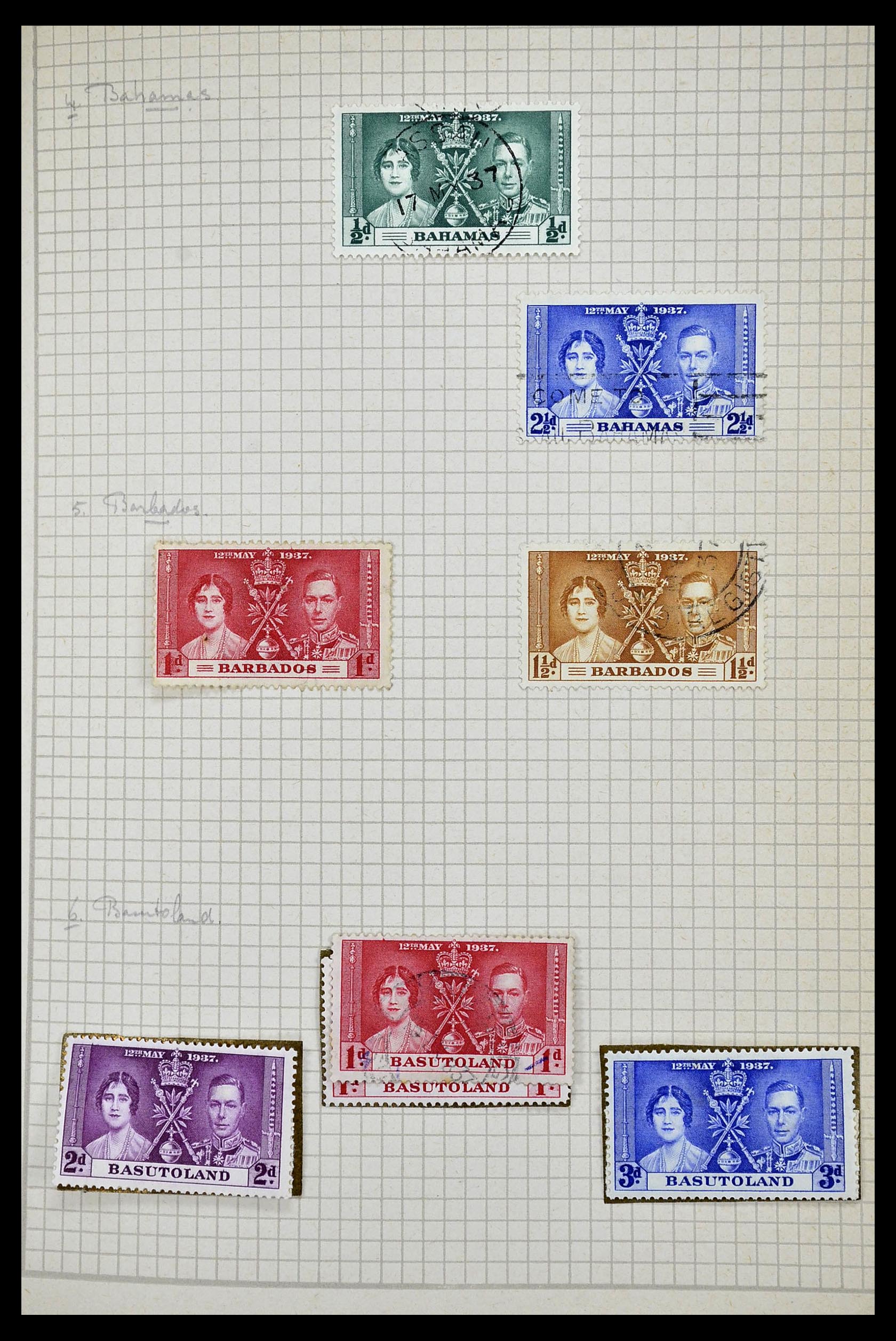34944 241 - Postzegelverzameling 34944 Engelse koloniën 1860-1950.