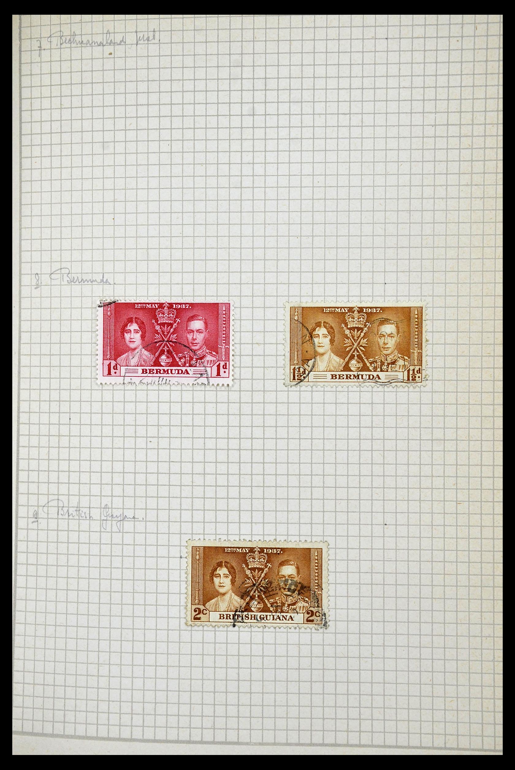 34944 242 - Postzegelverzameling 34944 Engelse koloniën 1860-1950.