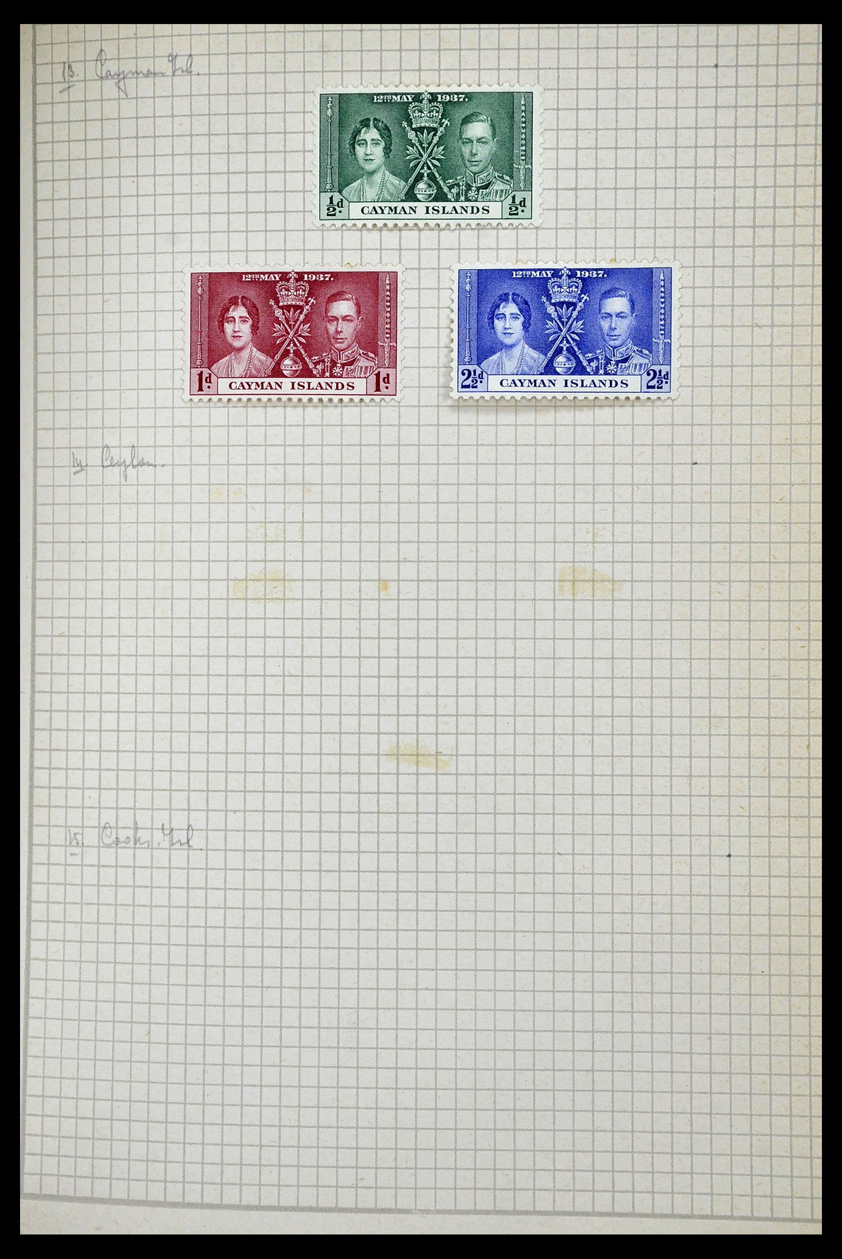 34944 243 - Postzegelverzameling 34944 Engelse koloniën 1860-1950.