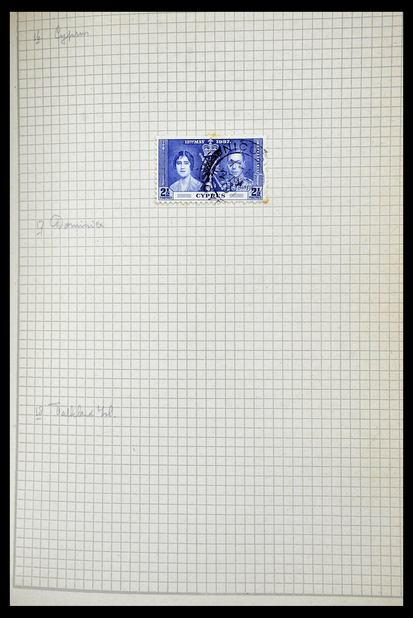 34944 244 - Postzegelverzameling 34944 Engelse koloniën 1860-1950.