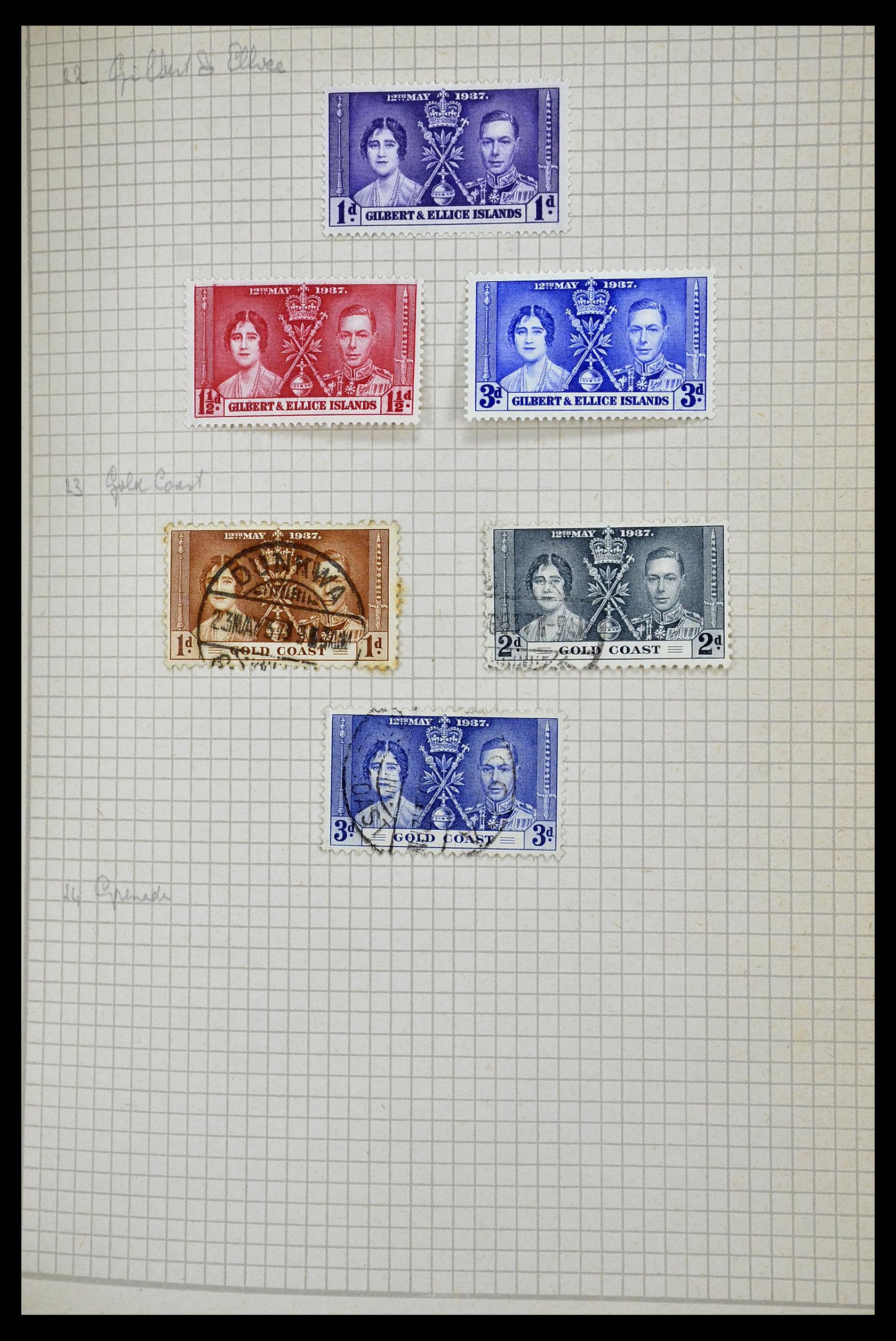 34944 246 - Postzegelverzameling 34944 Engelse koloniën 1860-1950.