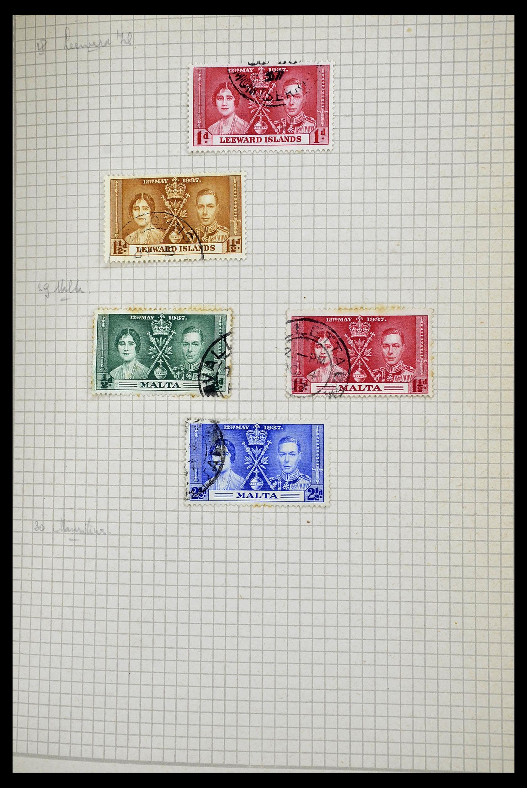 34944 248 - Postzegelverzameling 34944 Engelse koloniën 1860-1950.