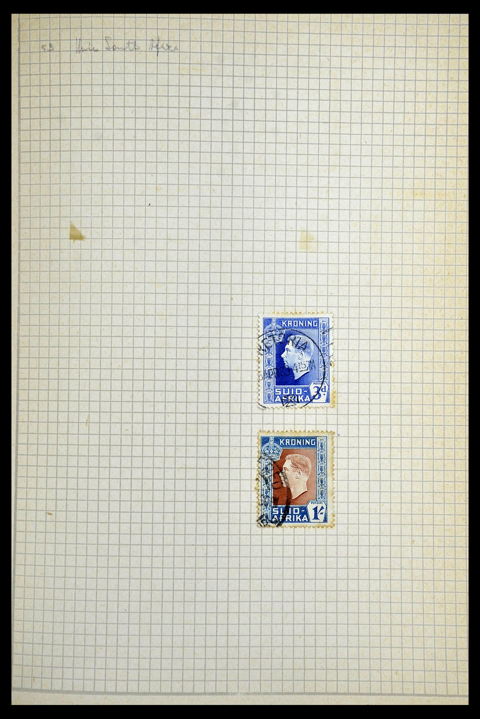 34944 256 - Postzegelverzameling 34944 Engelse koloniën 1860-1950.