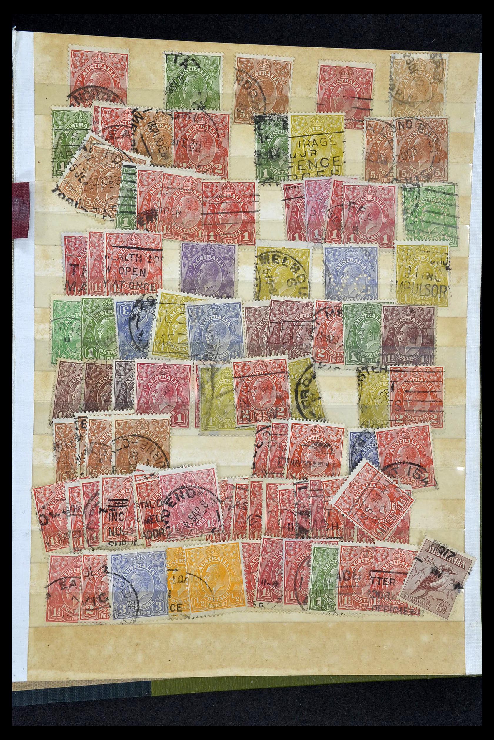 34944 257 - Postzegelverzameling 34944 Engelse koloniën 1860-1950.